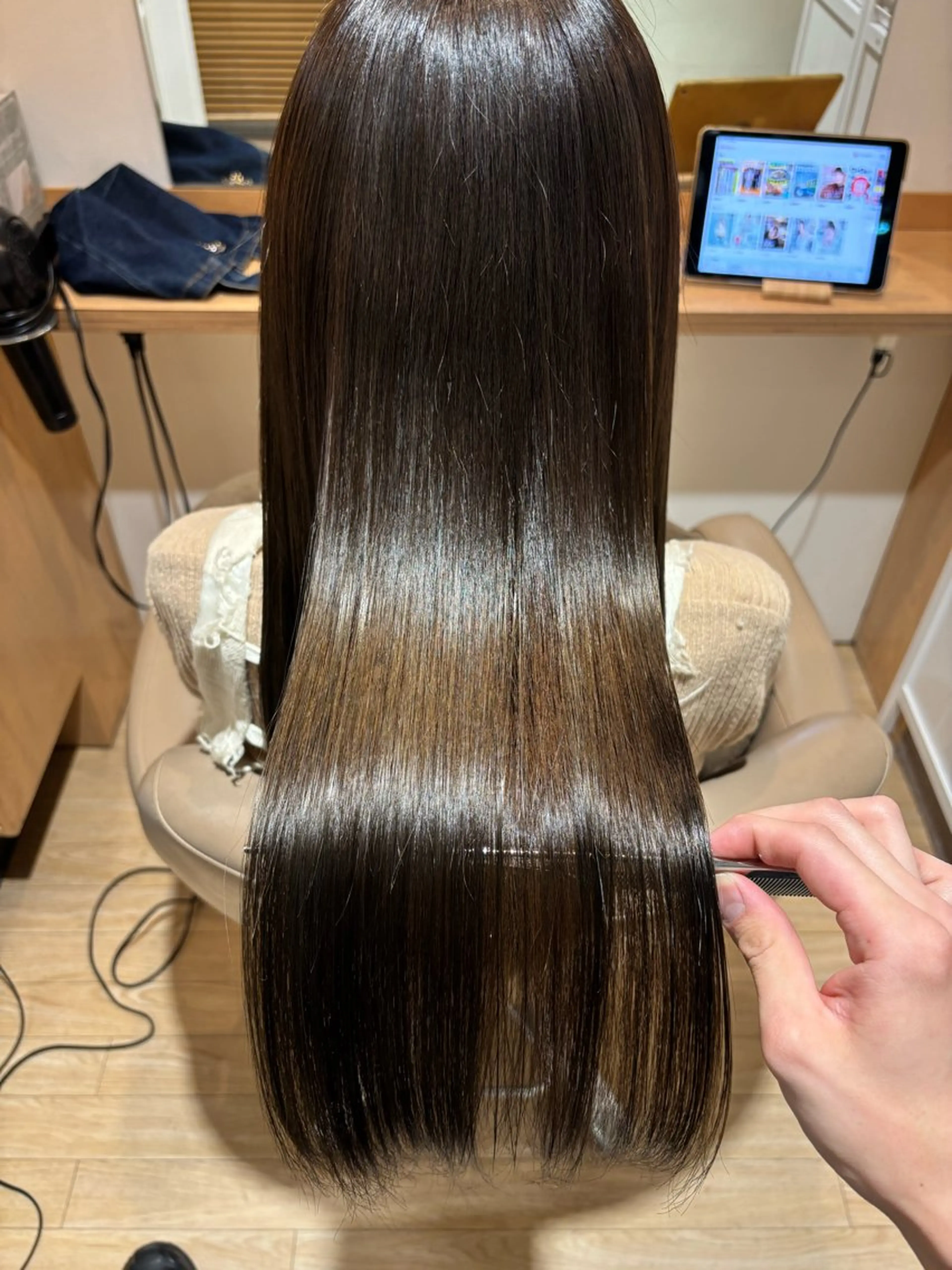 ロング カット ヘアカラー トリートメント 【Amphi Tokyo】宮原のヘアスタイル