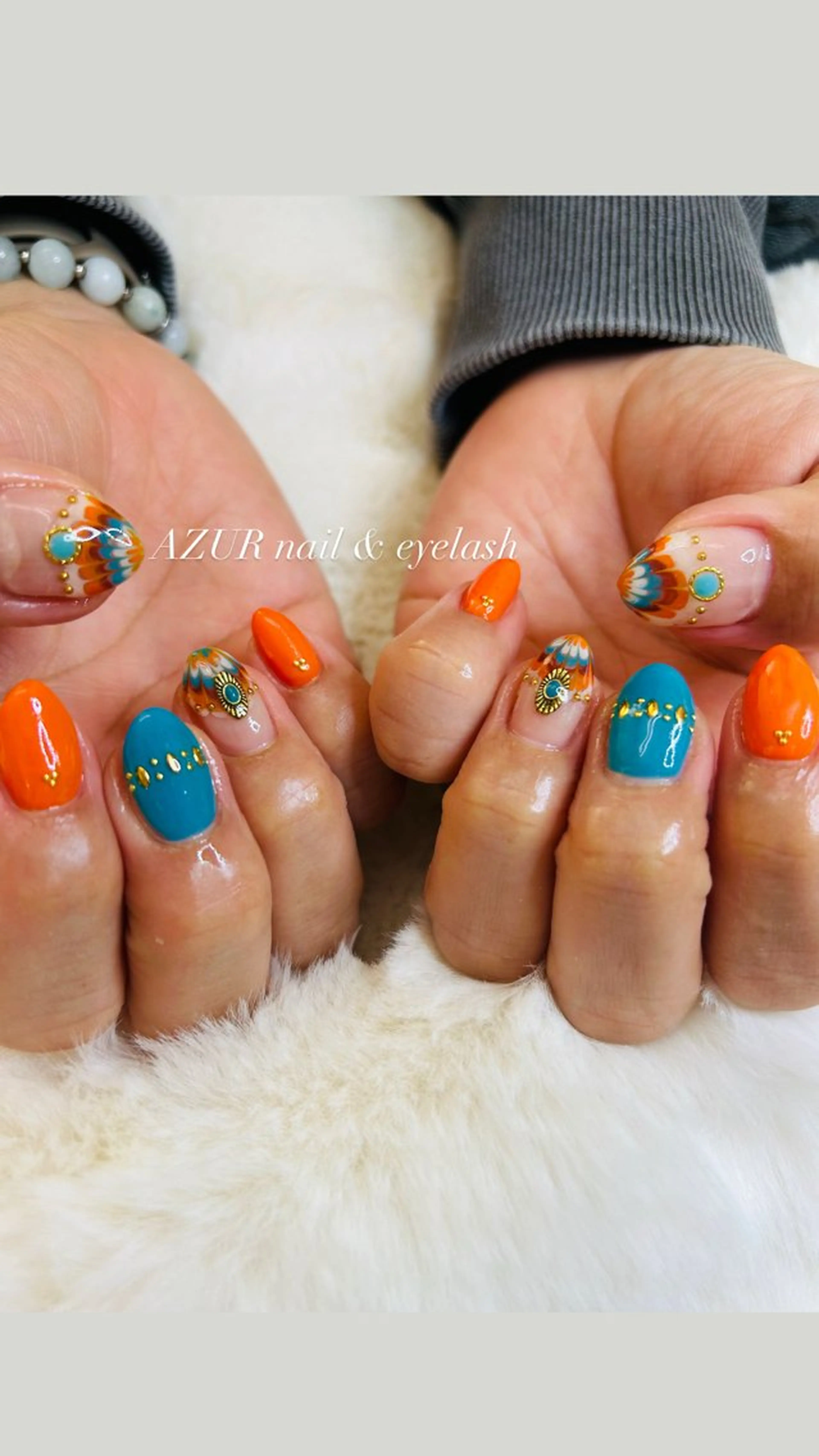 ネイル AZUR N&eyelashのネイルデザイン