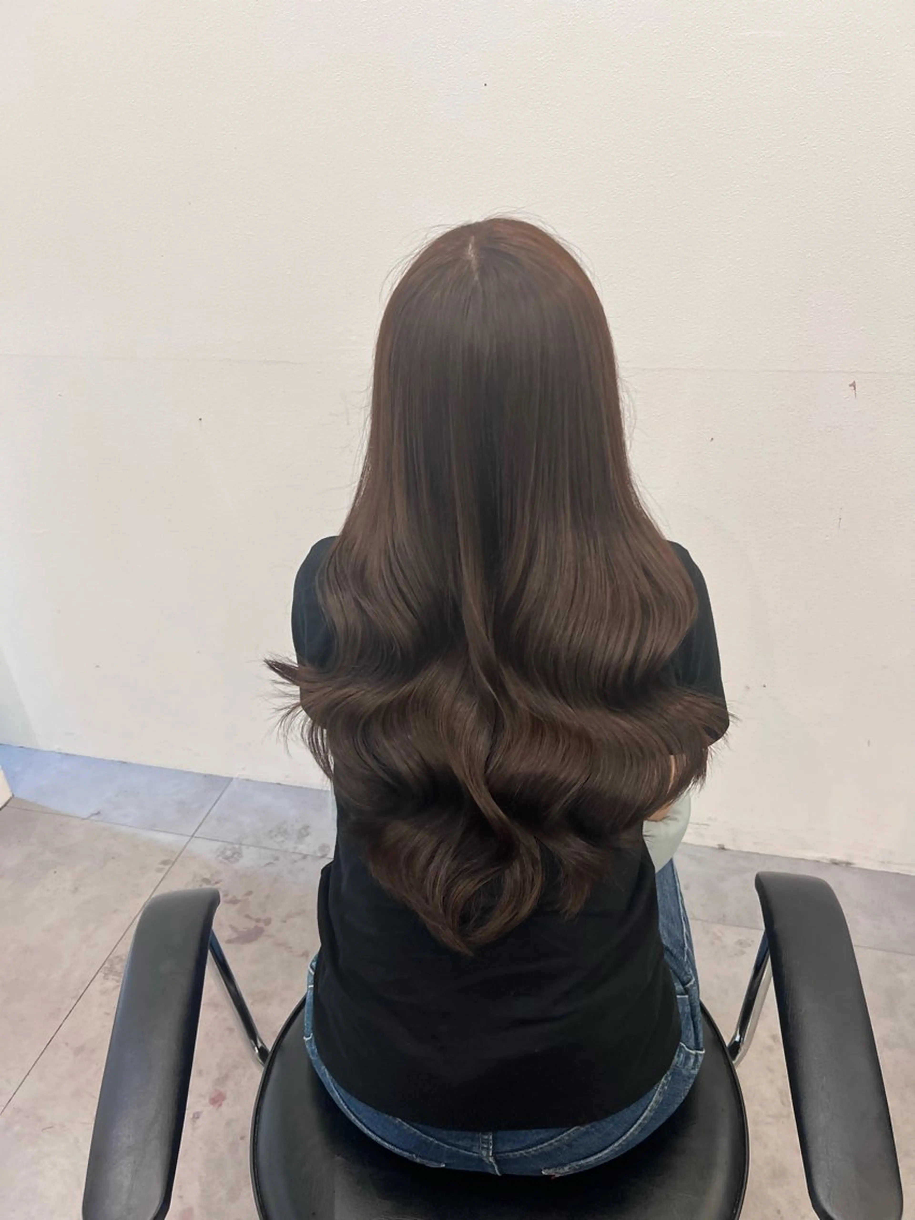 ロング ヘアカラー トリートメント しゅういち/赤み消し カラー特化のヘアスタイル