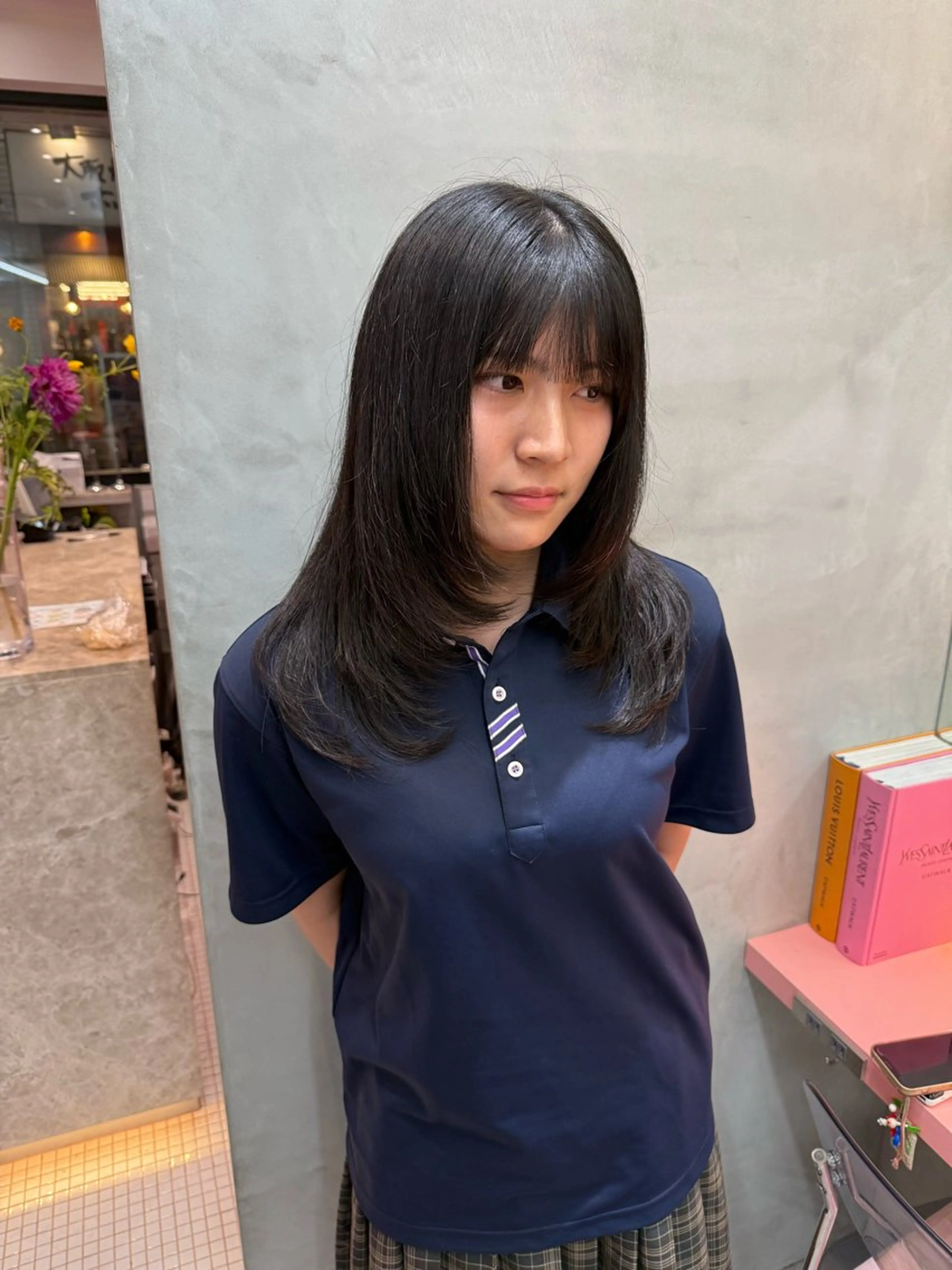 ロング 福島 海翼のヘアスタイル