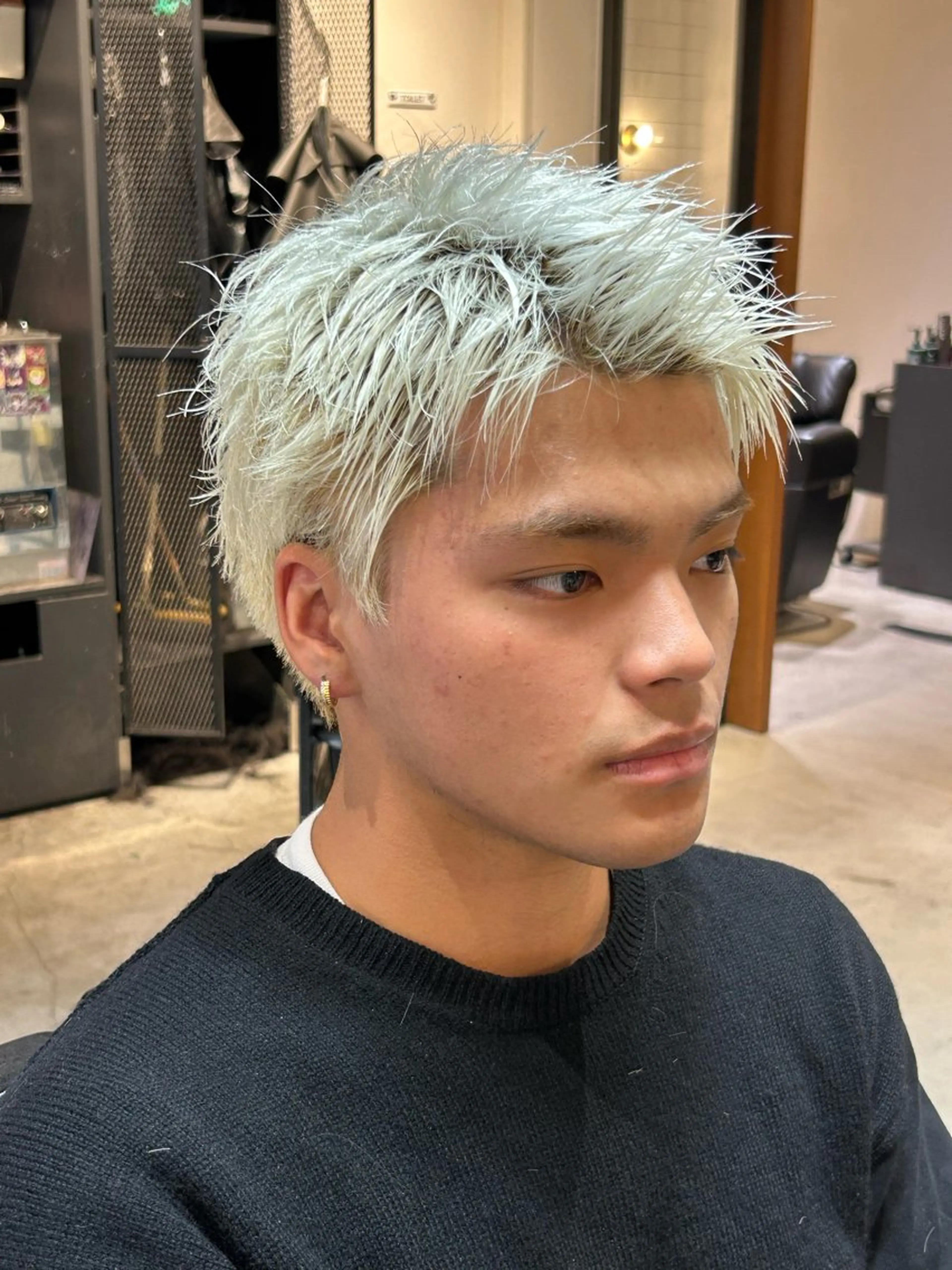 カラー ヘアカラー 細野 拓也のヘアスタイル