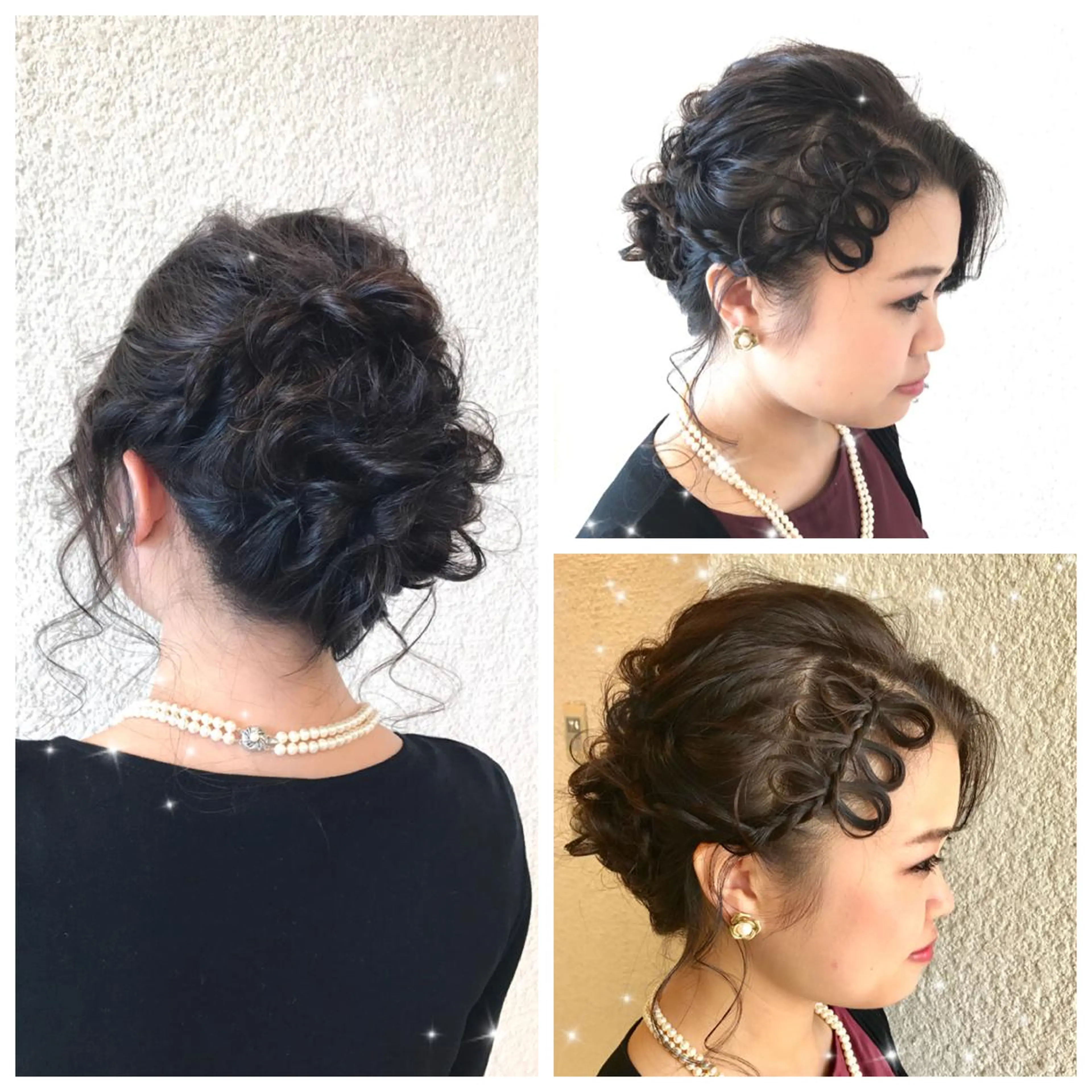 セミロング ヘアアレンジ ヘアセット 高橋恵🌈生え癖改善 ウルフ/レイヤーのヘアスタイル