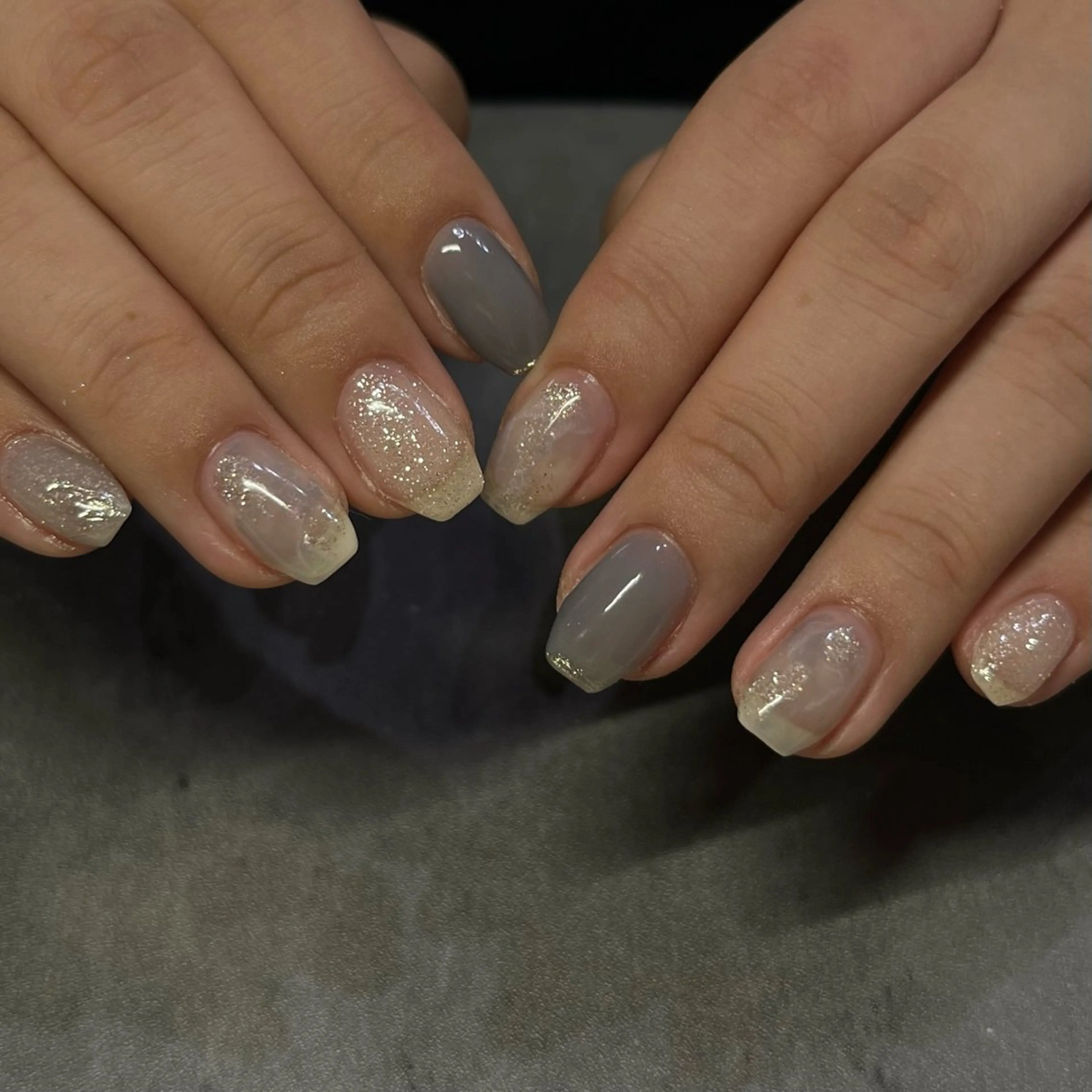 ネイル Ray. ちゅるん系ニュアンスのエステ・リラクイメージ