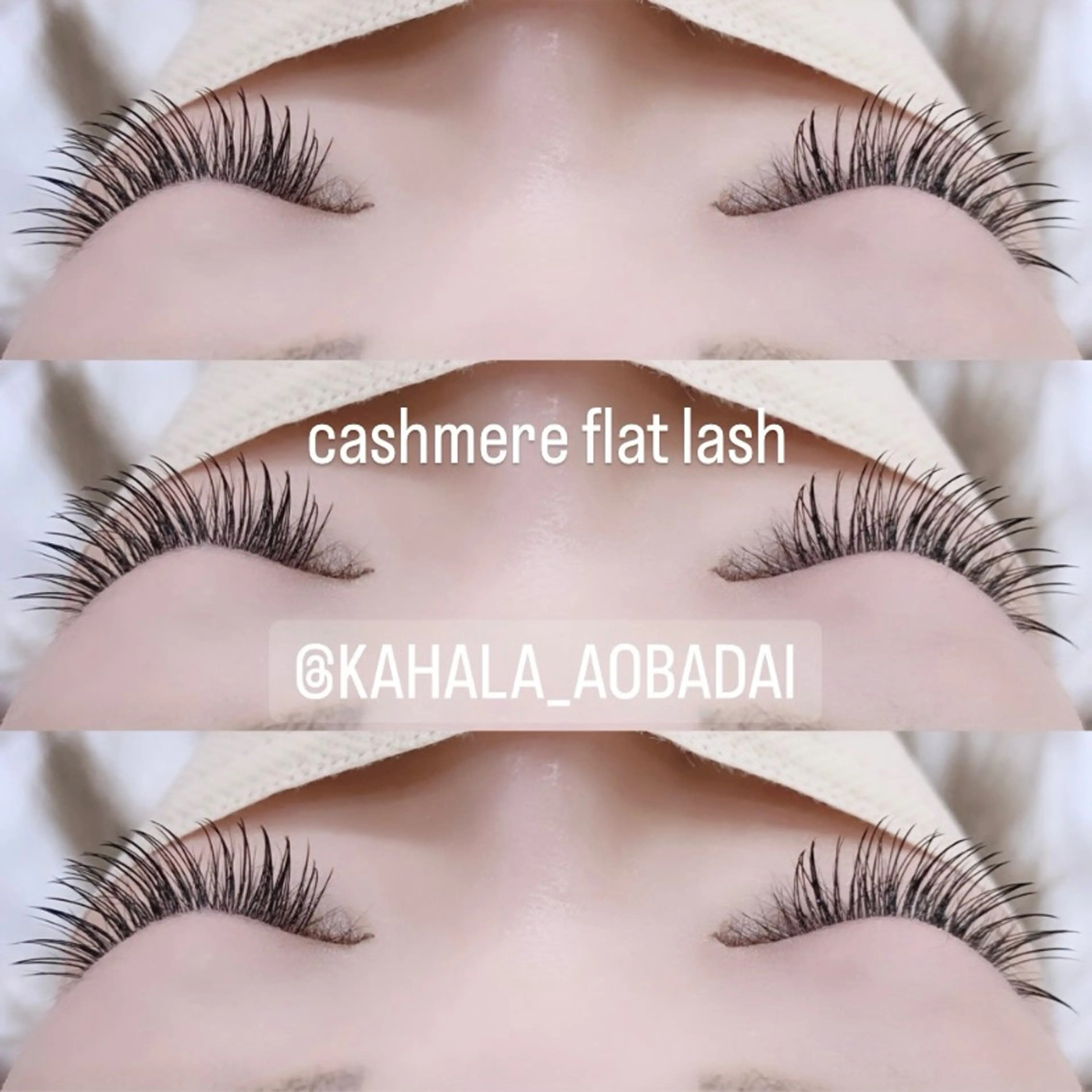 マツエク・マツパ フラットラッシュ カハラ青葉台店 HINAのマツエク・マツパデザイン