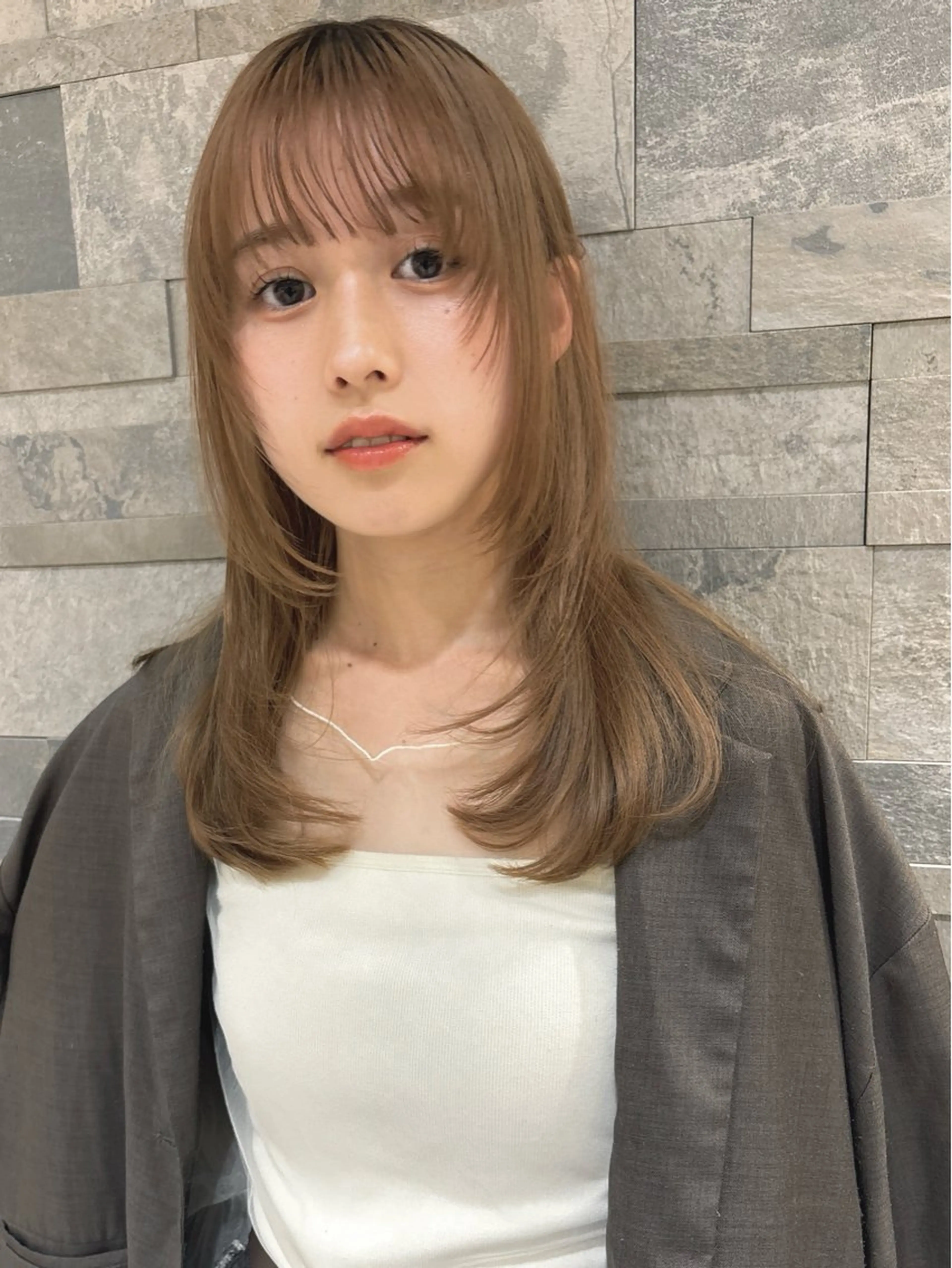 【似合わせ】レイヤーカット＆Aujua5step髪質改善トリートメントの写真