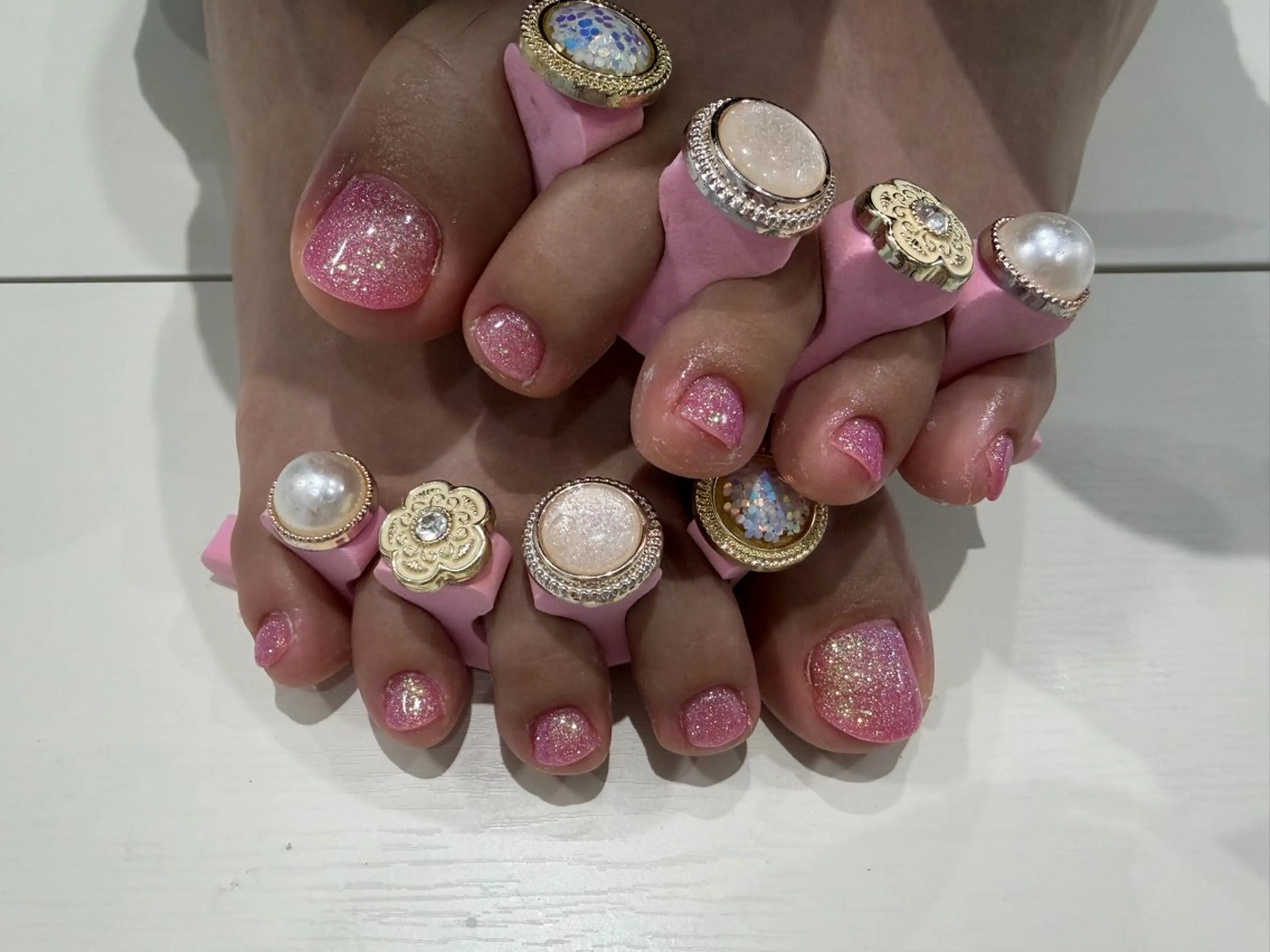 ネイル フットネイル Mermaid Nail saraのネイルデザイン