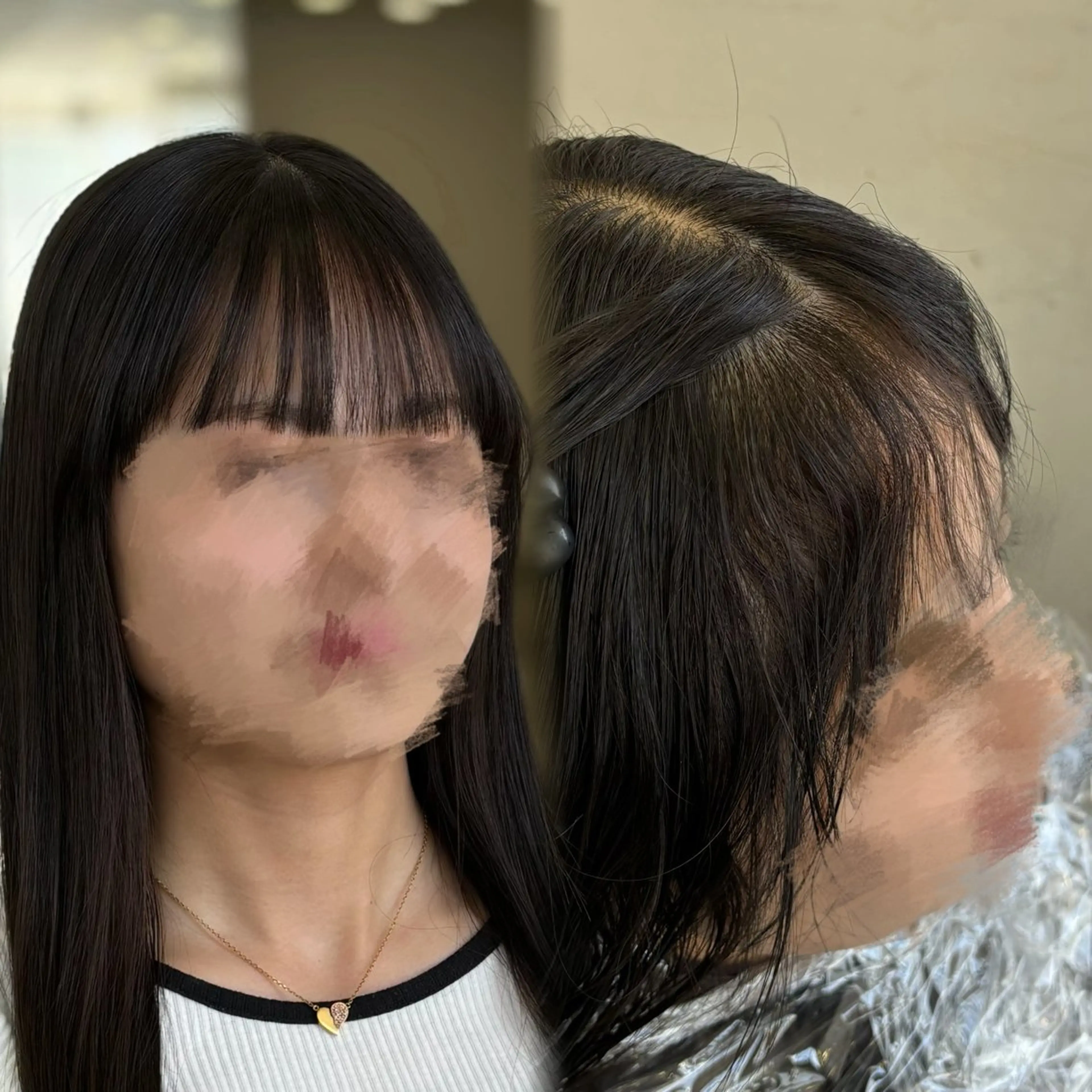 カット ヘアカラー パーマ 縮毛矯正 トリートメント うる艶カラー/ レイヤー/アスカのヘアスタイル
