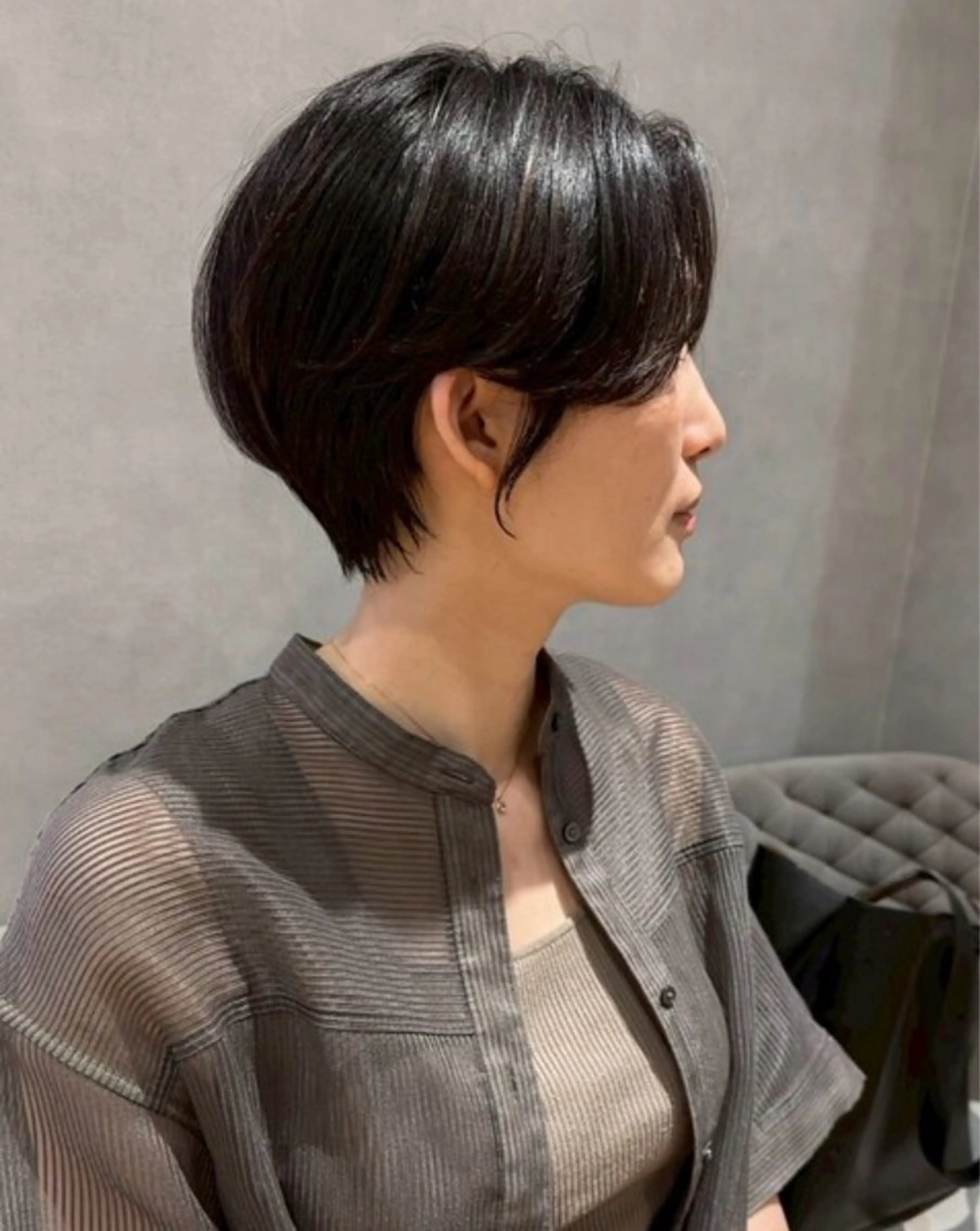 ショート 中野 栞里のヘアスタイル