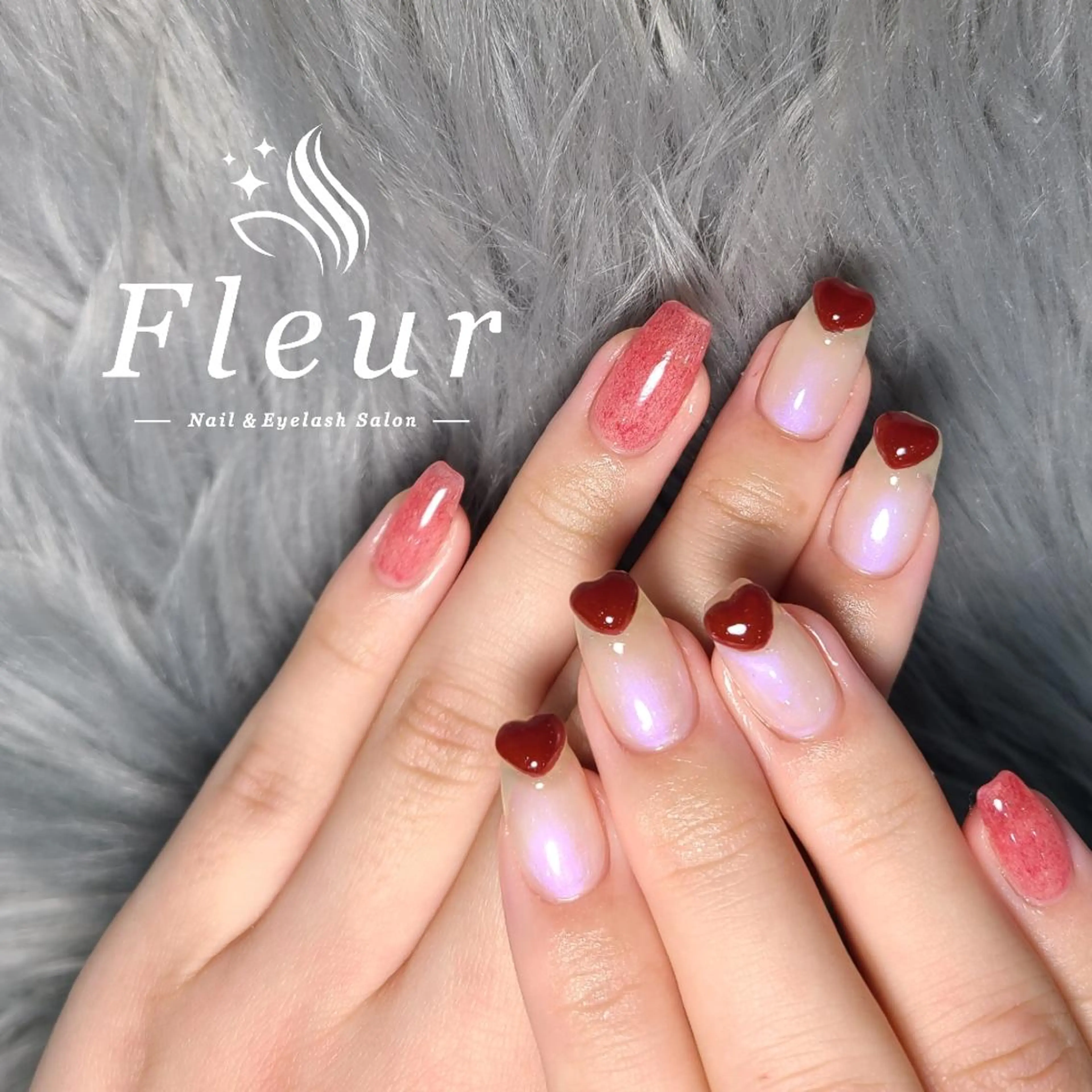 ネイル ハンドネイル nail&eye ♡Fleur♡のネイルデザイン