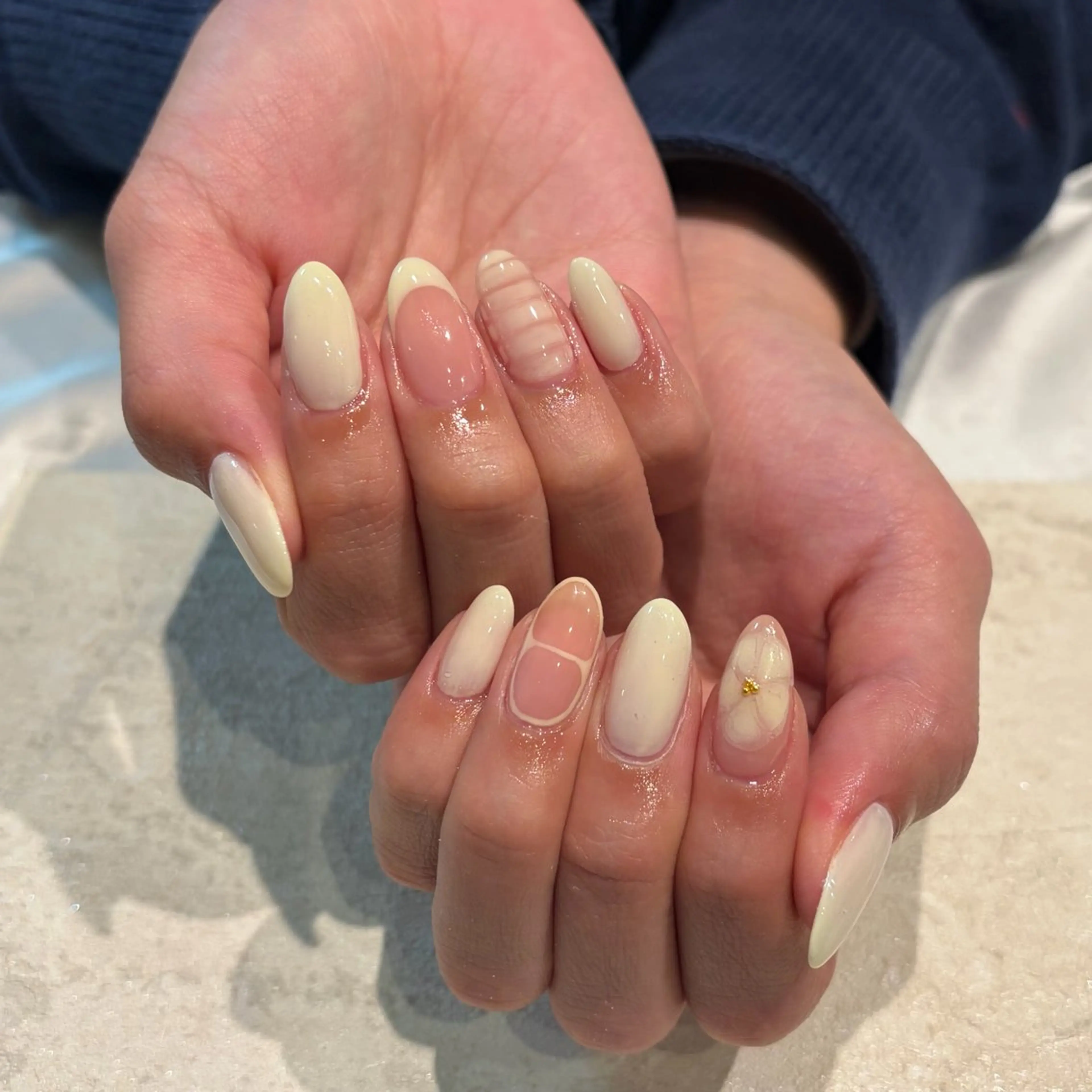 ネイル ハンドネイル ecrin エクラン maiのネイルデザイン