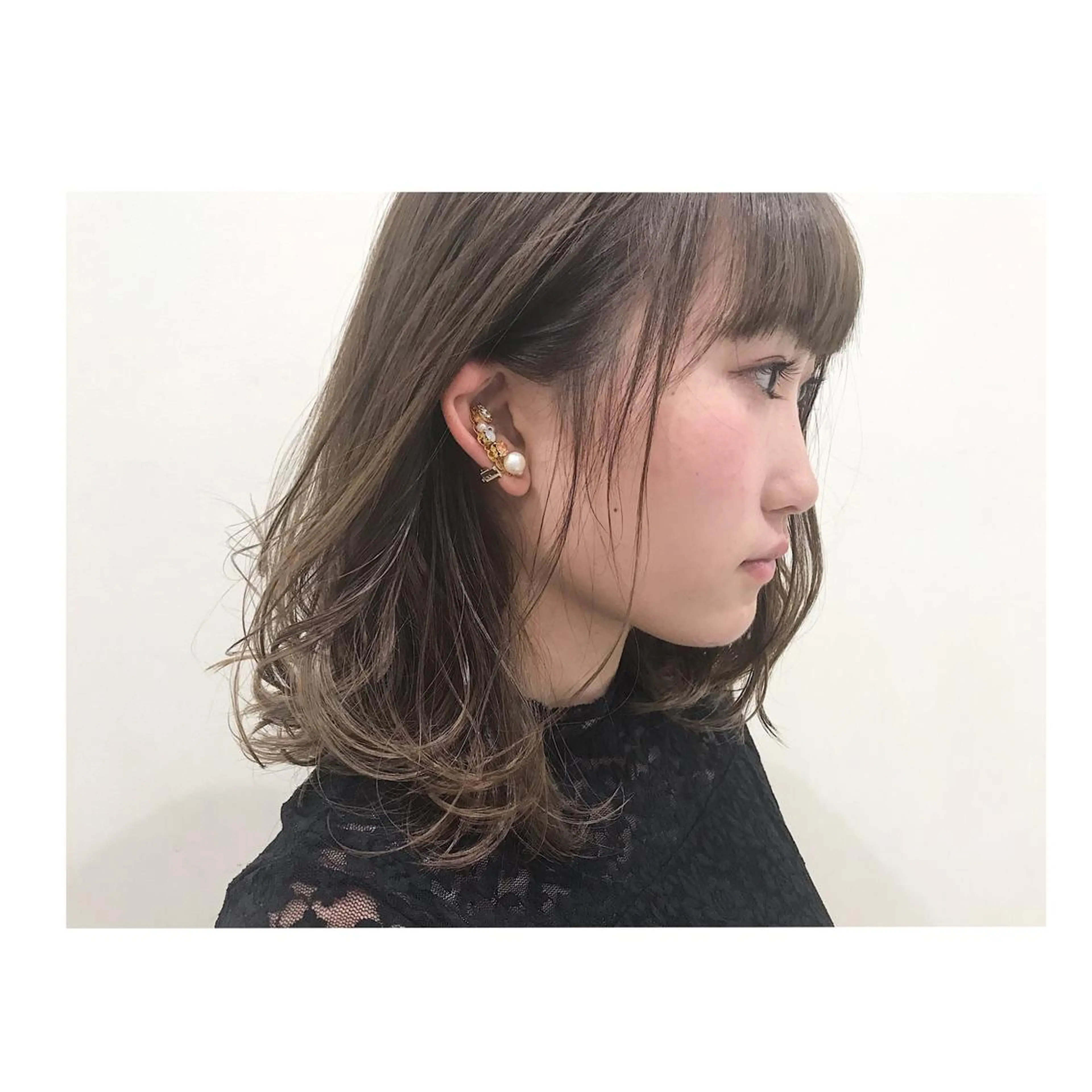 カラー ベージュカラー ✨艶ブリーチカラー ✨四ノ宮裕己のヘアスタイル