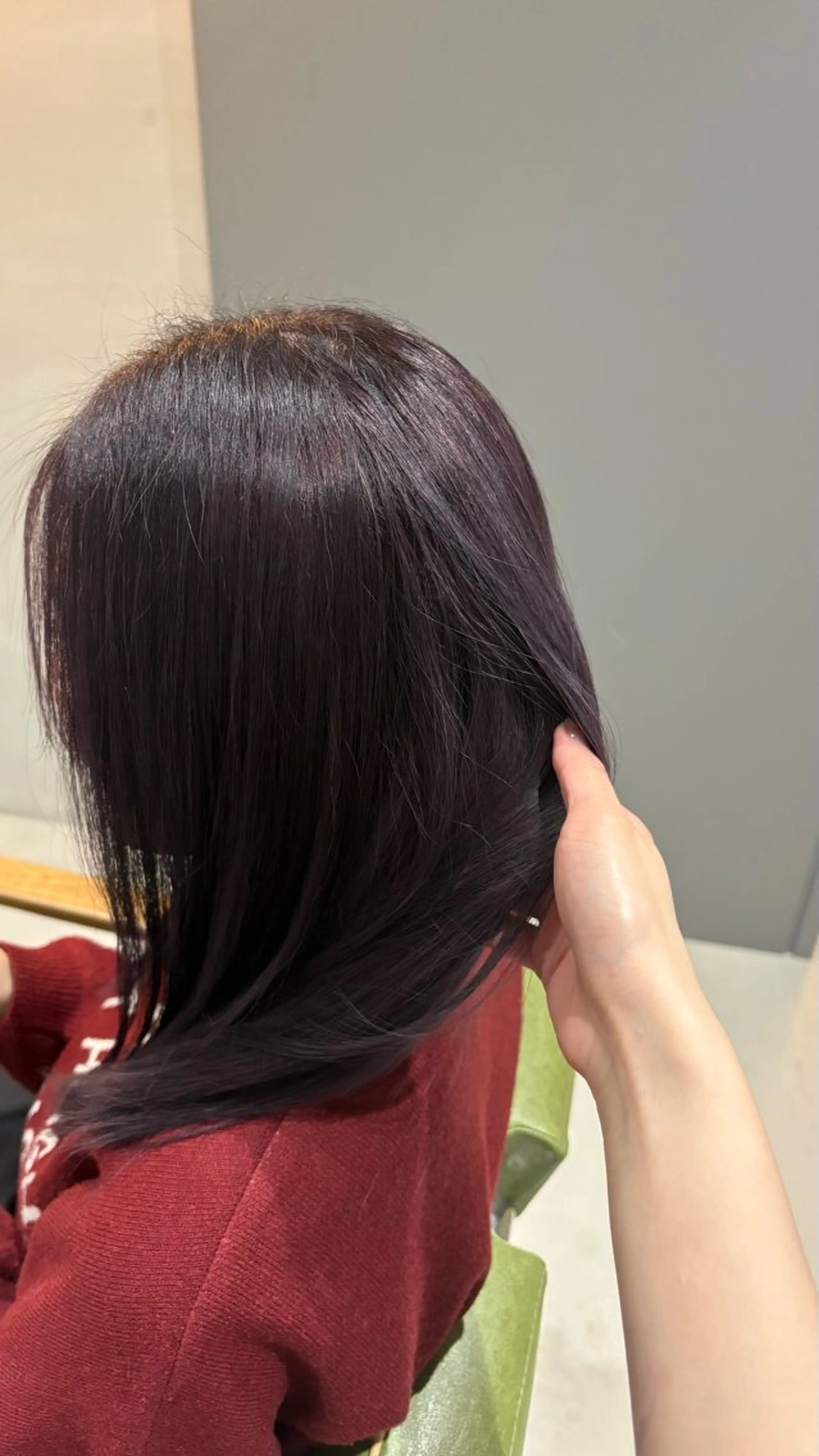 ロング カラー ヘアカラー ハイトーン/艶髪/ 暗髪/韓国/sanaのヘアスタイル