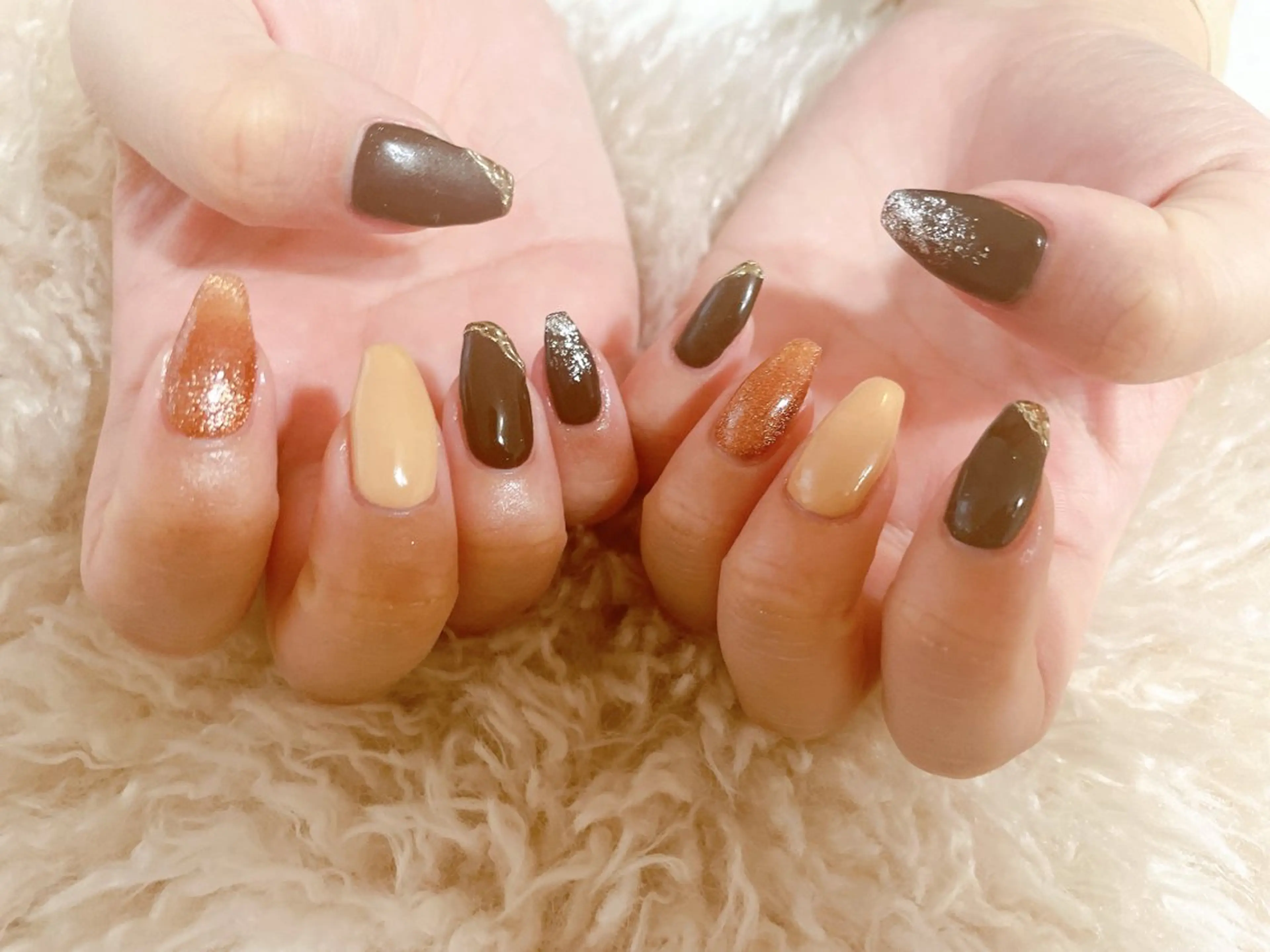 ネイル ジェルネイル 韓国ネイル パラジェル ハンドネイル kikinail 溝の口のネイルデザイン