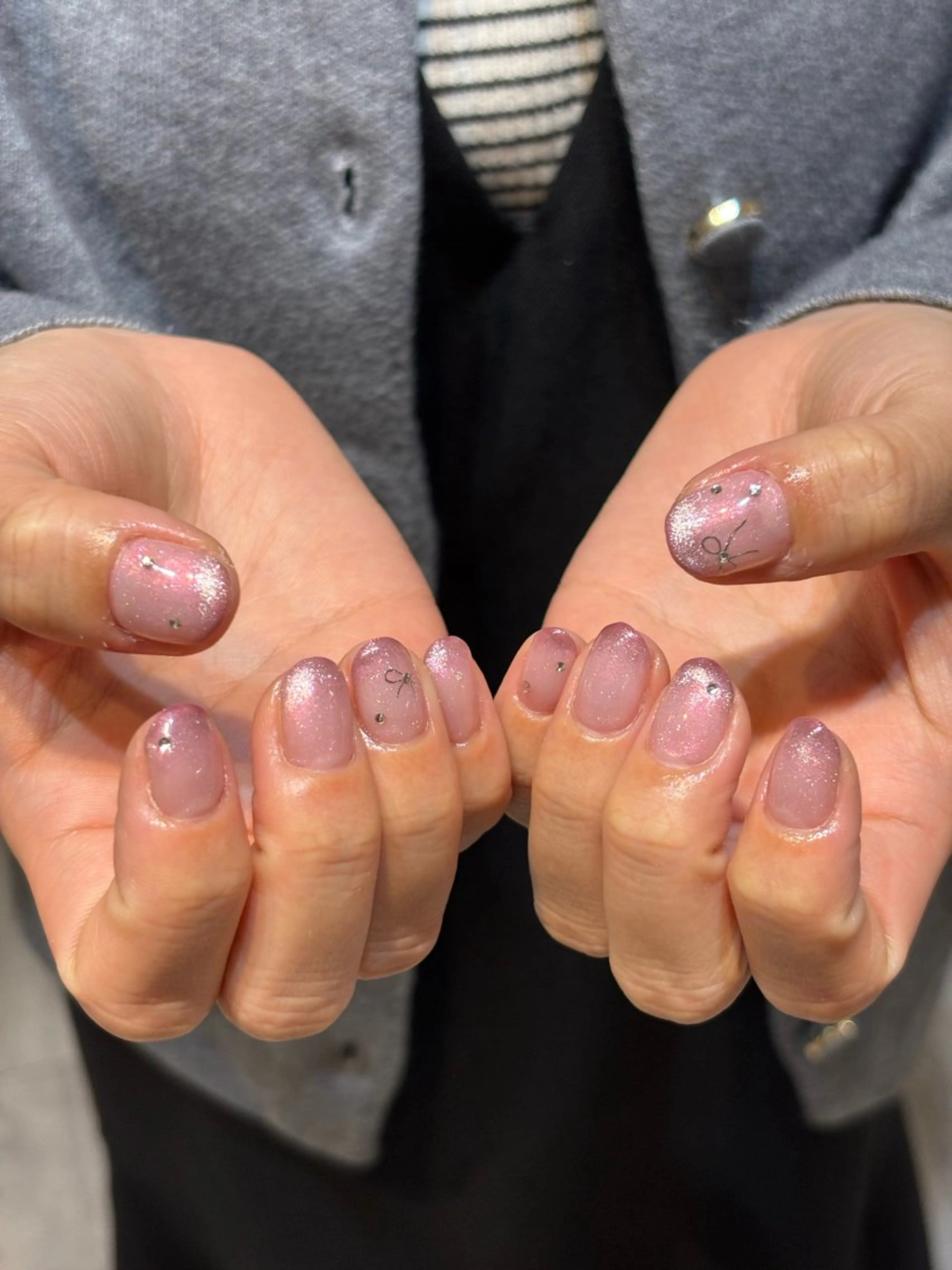 ネイル ハンドネイル アリアグレイス Ranのネイルデザイン