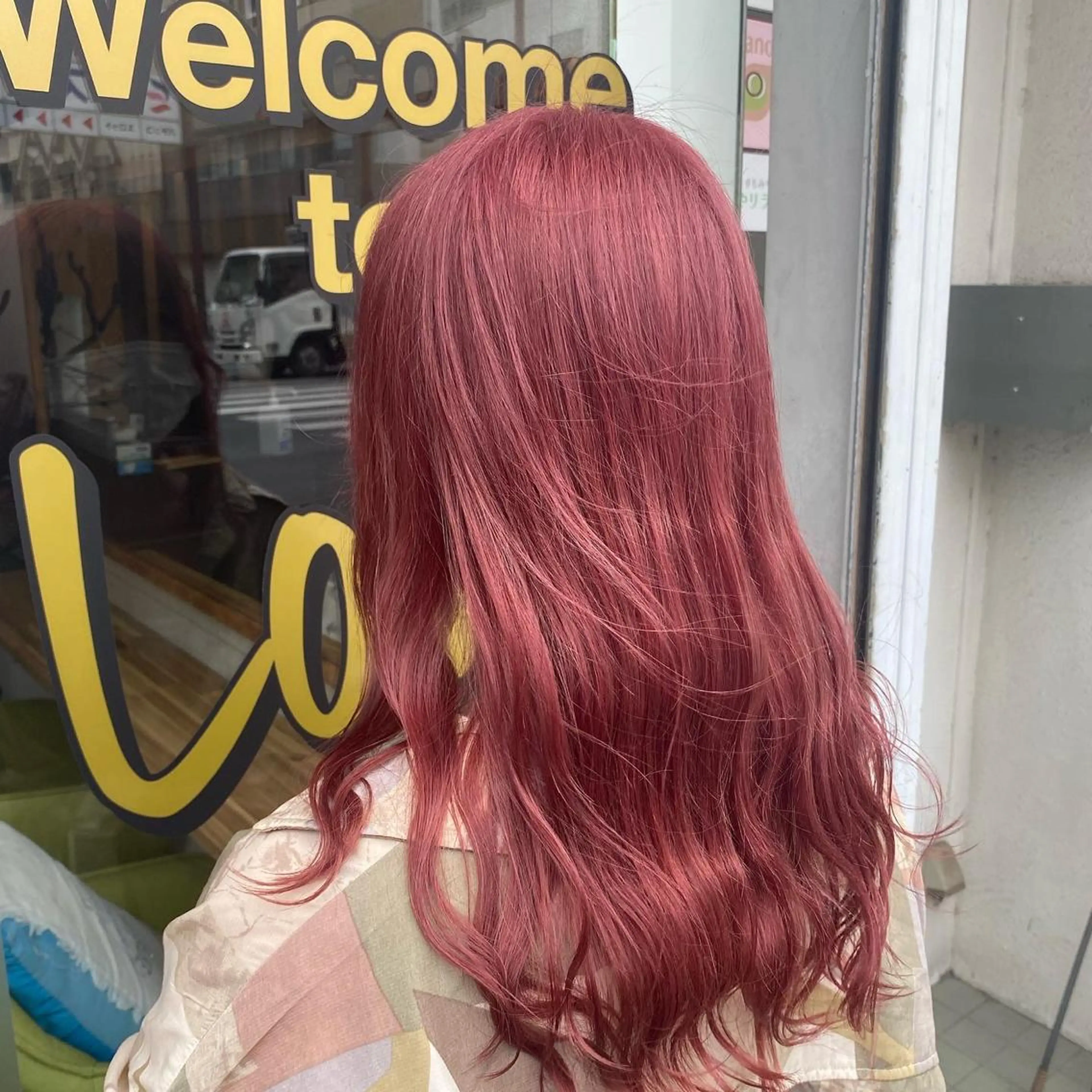 ロング カラー ハイトーン&透明感 カラー☘️片山優陽のヘアスタイル