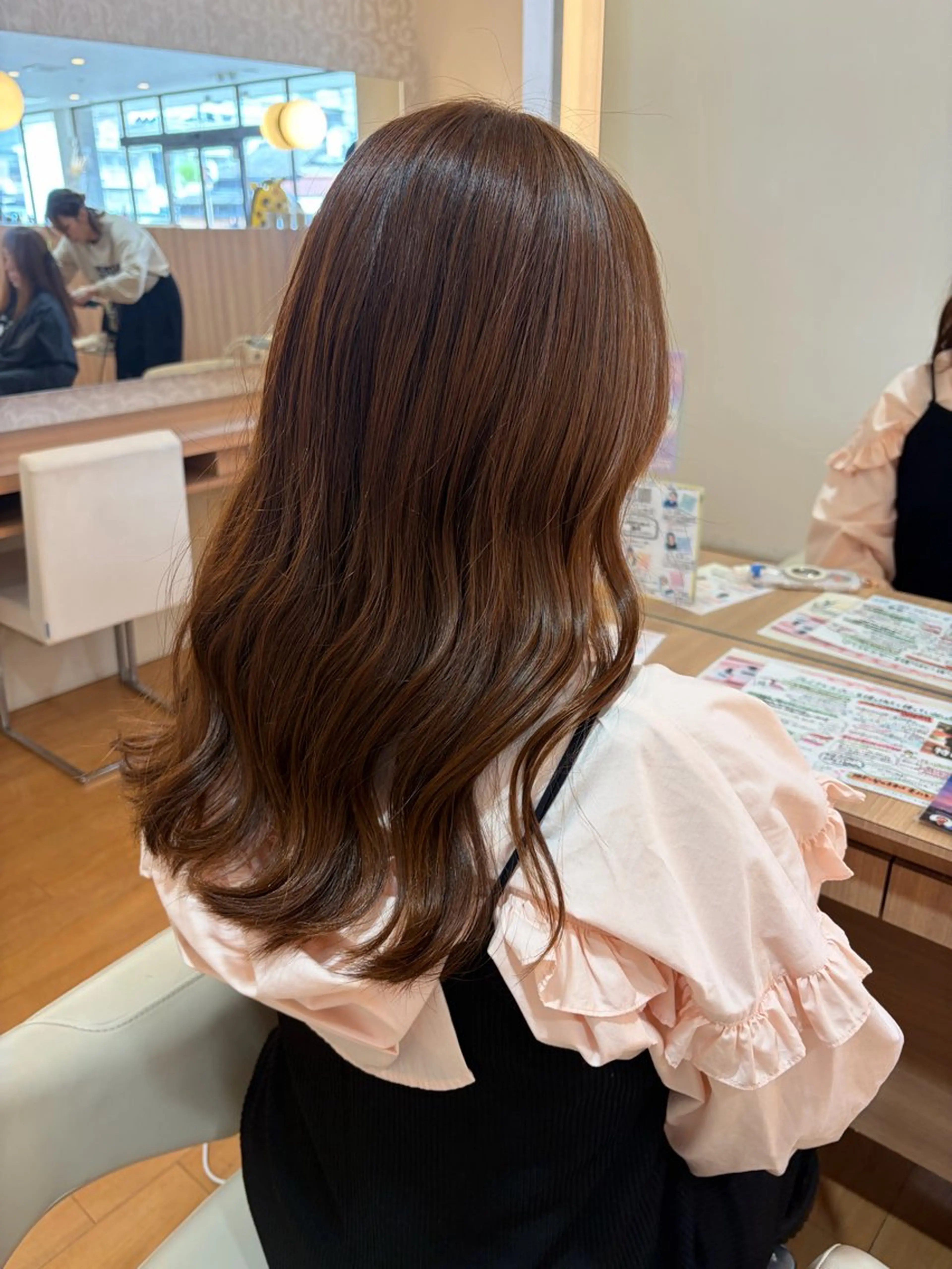 【今日はカラーだけ】🫧透明感カラー＋髪質改善トリートメント🫧の写真