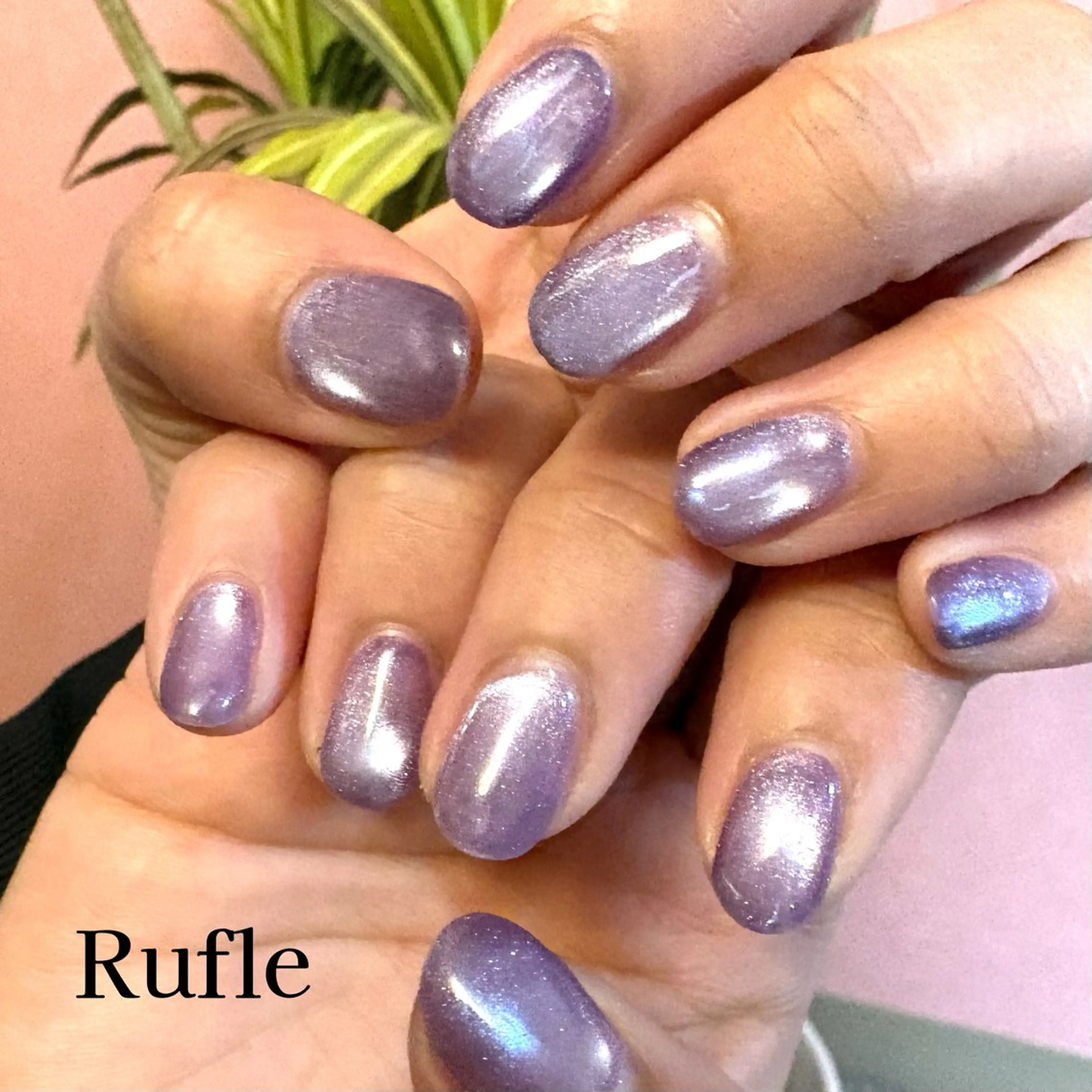 ネイル マグネットネイル パープル Rufle所属・Rufle ルフレの眉毛・アイブロウイメージ