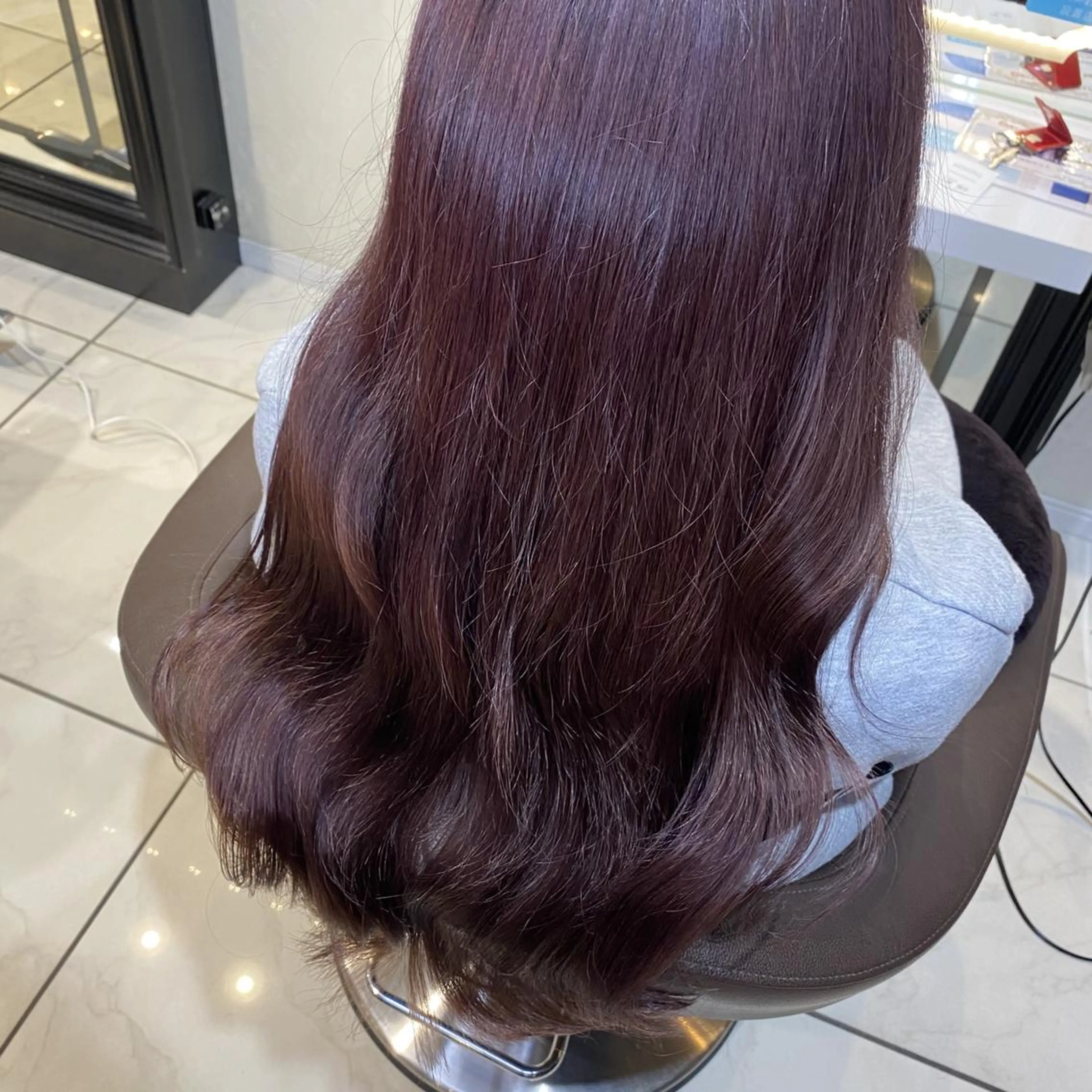 カラー ロング カット ヘアカラー レイヤー　髪質改善 ｆｉｔｉ横須賀中央のヘアスタイル