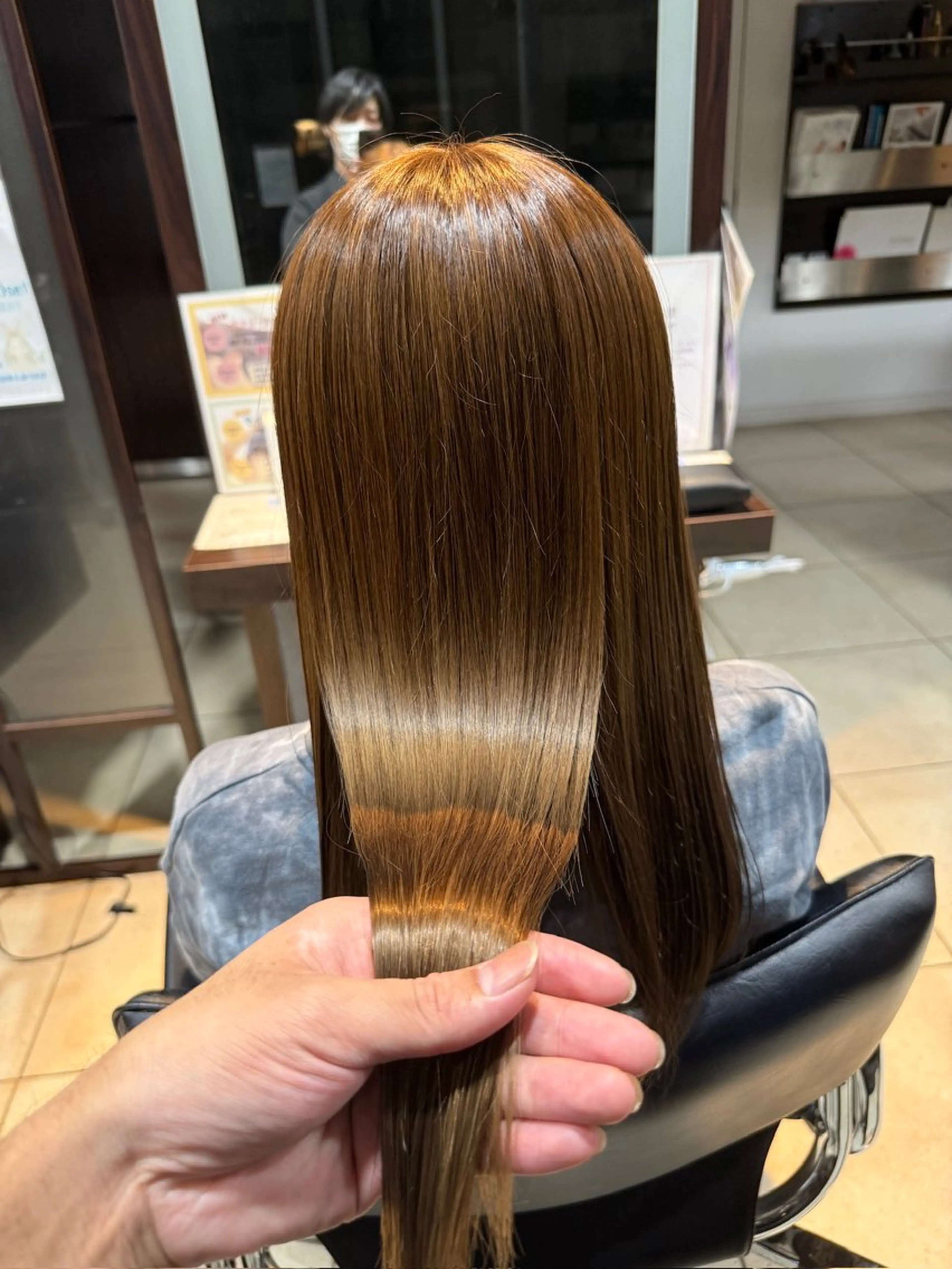 ケアカラーコース¥8850の写真