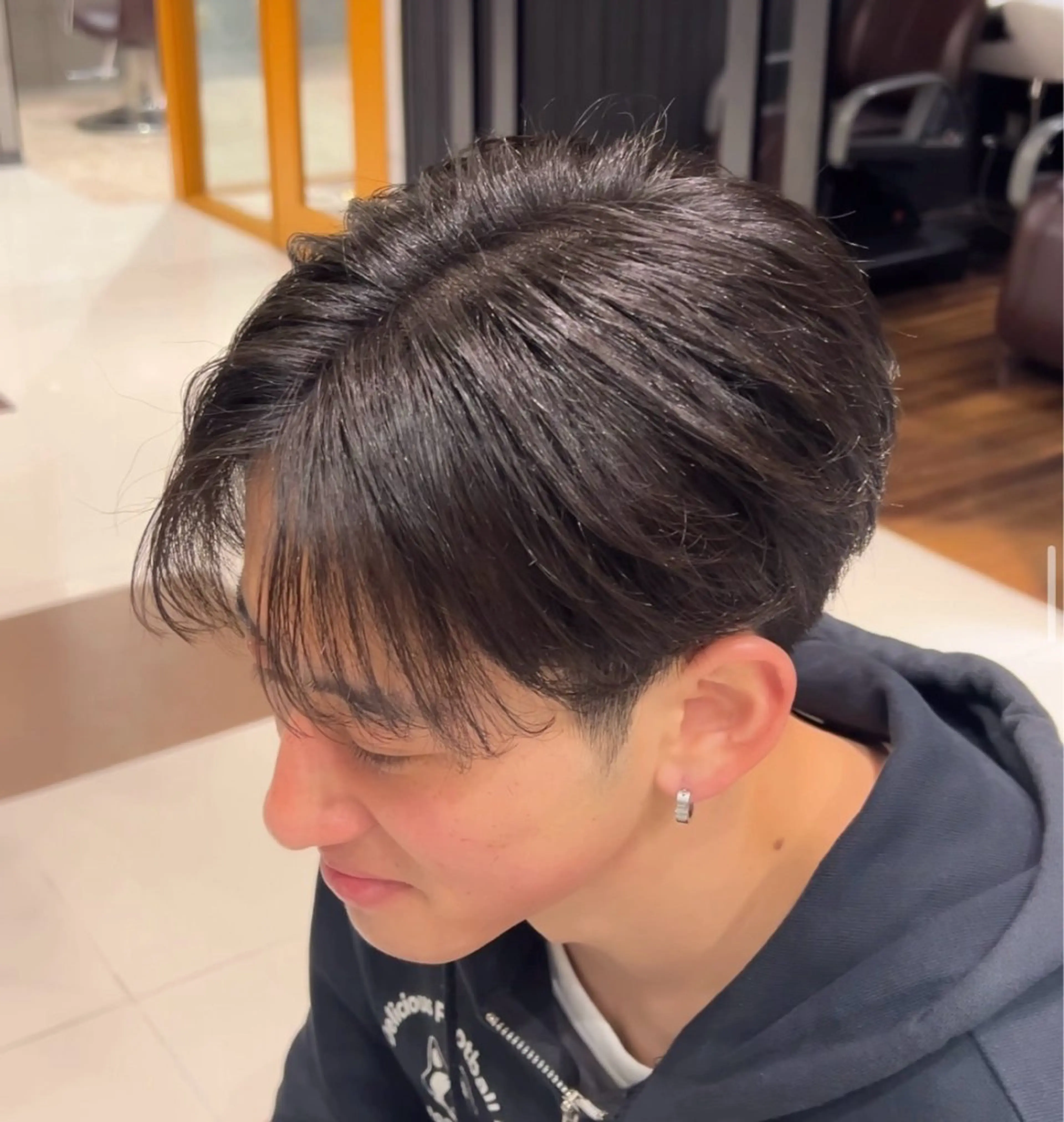 メンズカットの写真