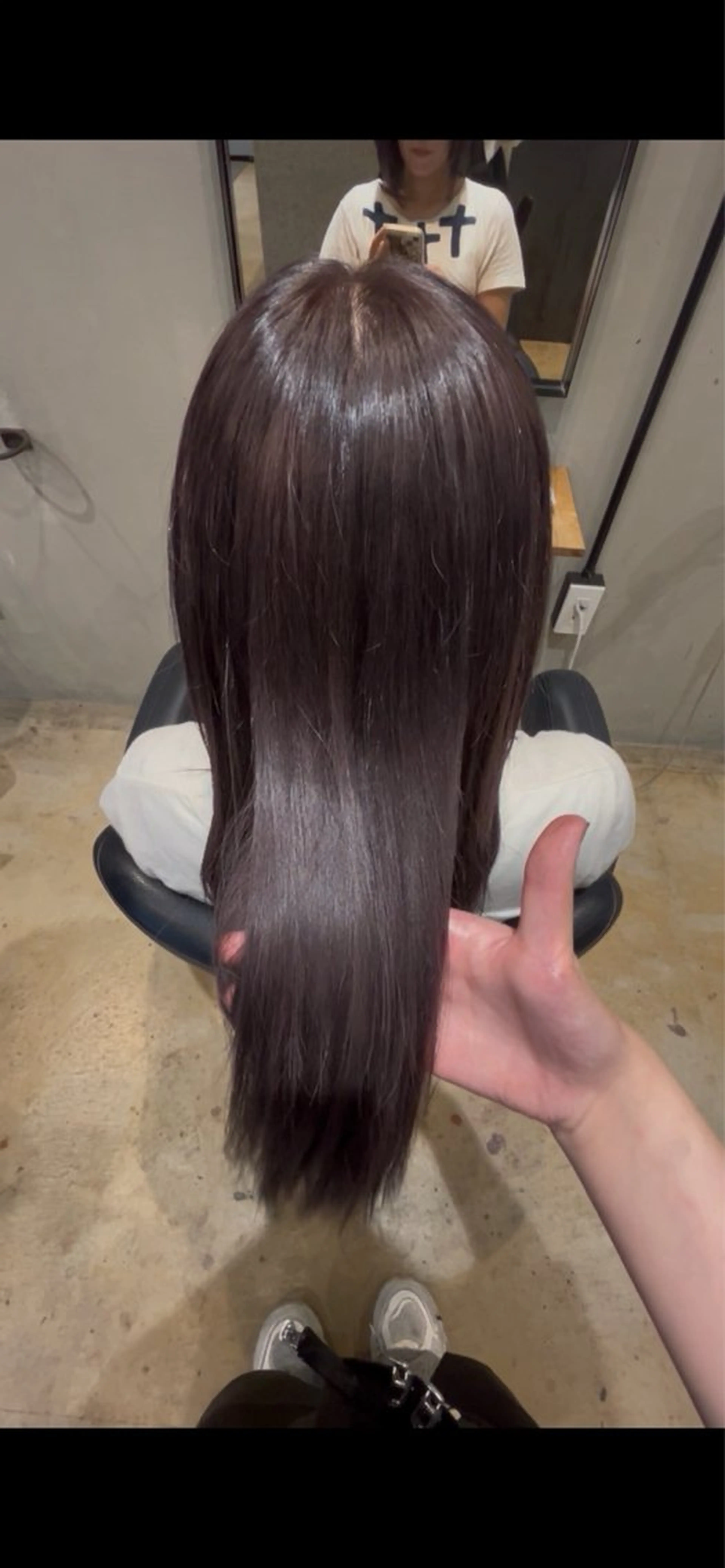 ロング ブリーチ/ハイトーン /透明感のヘアスタイル