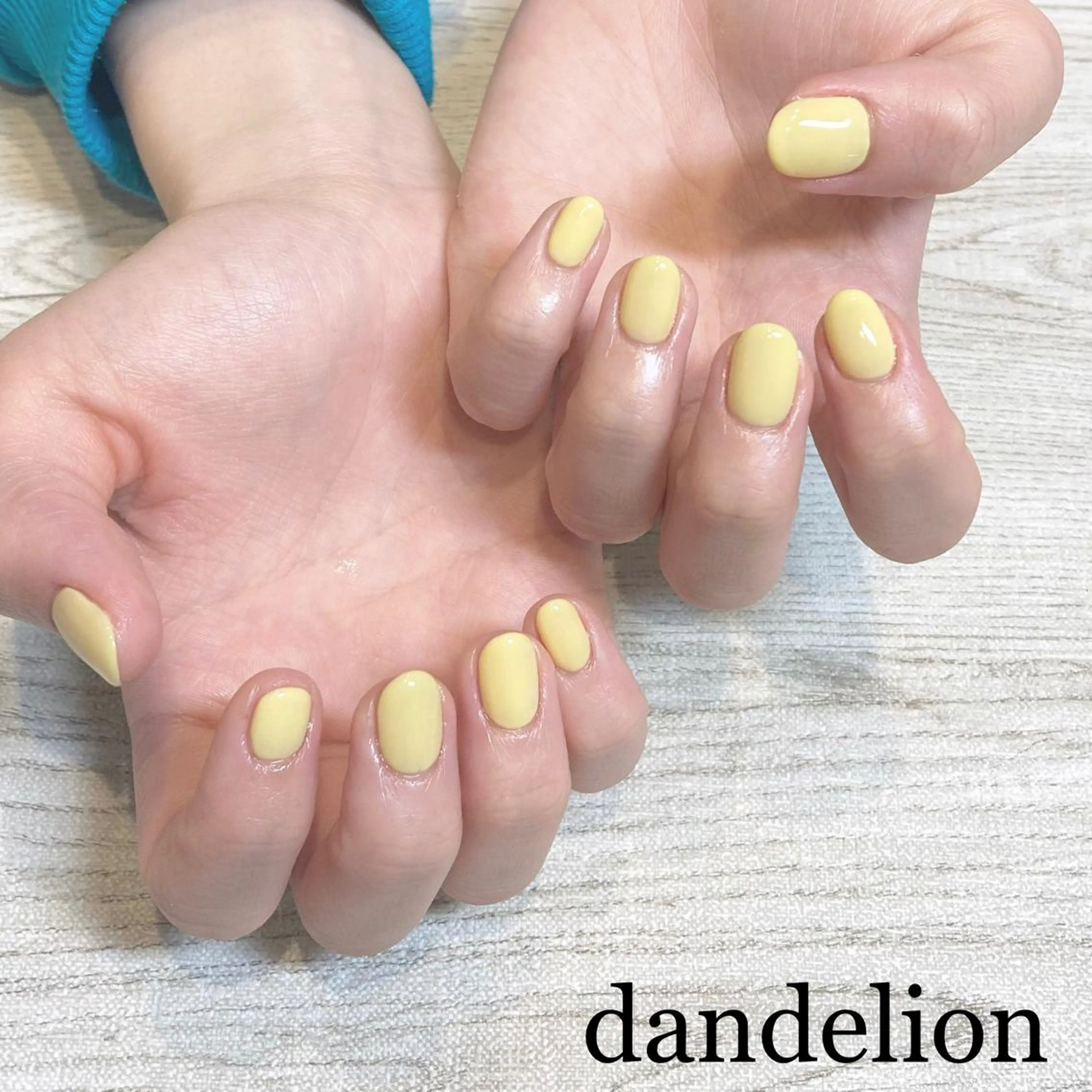 ネイル ハンドネイル ハンドケア dandelion ダンデライオンのネイルデザイン