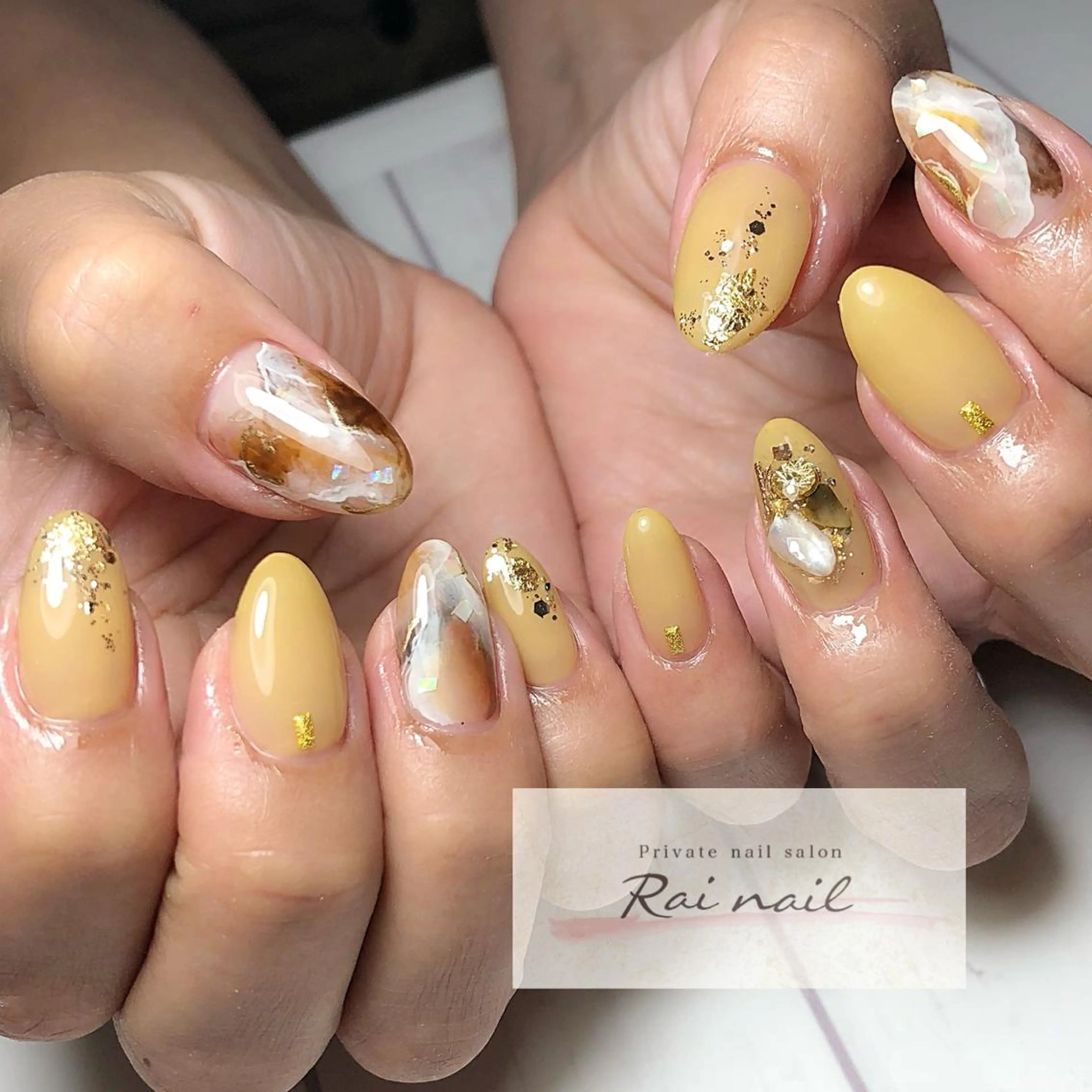 ネイル ハンドネイル Rai nail_ Risaのネイルデザイン