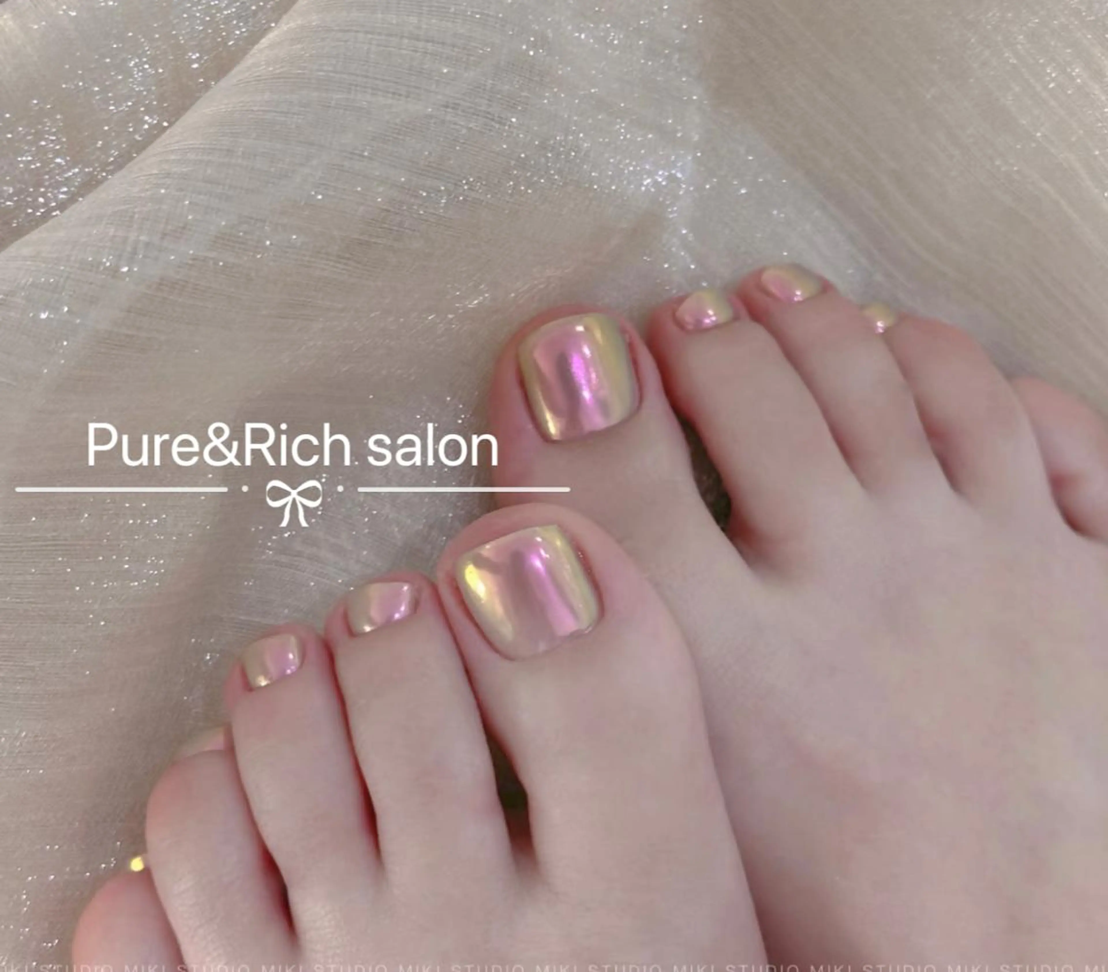 ネイル フットネイル 💫 Tsuki_Nailのネイルデザイン