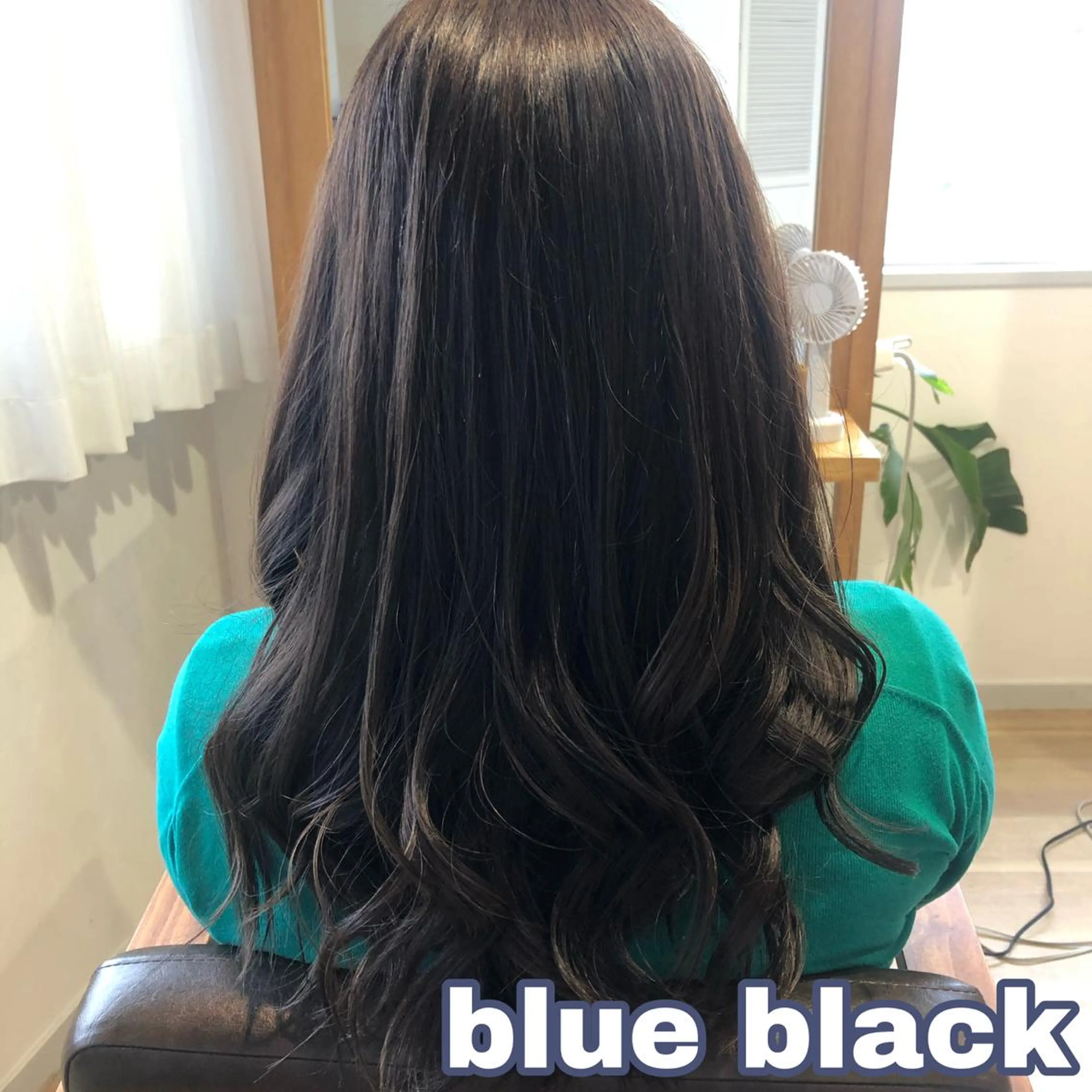 ロング カラー 黒髪 なつき/艶ピンク/ girly hairのヘアスタイル