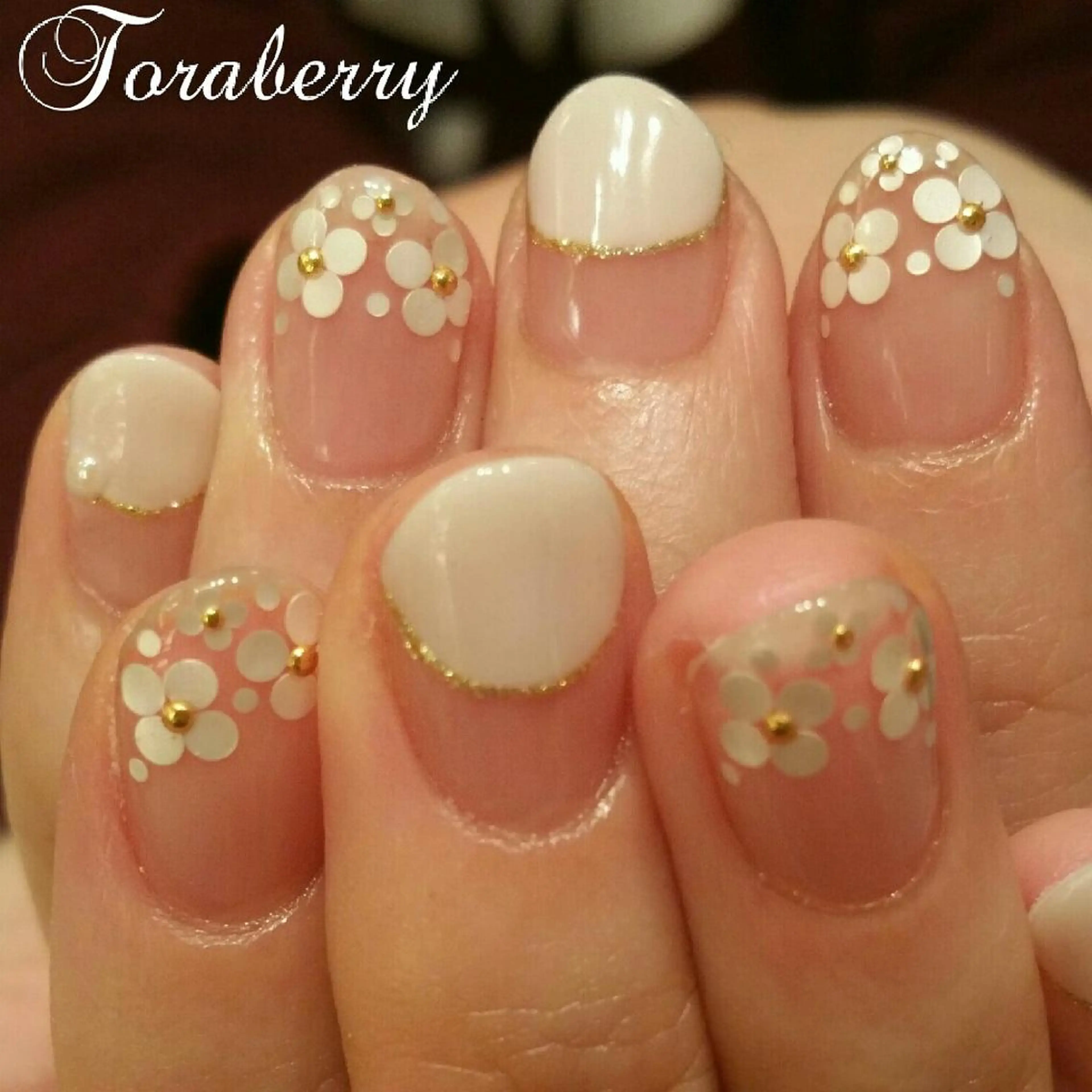 ネイル ブライダルネイル ネイリスト なつみのネイルデザイン