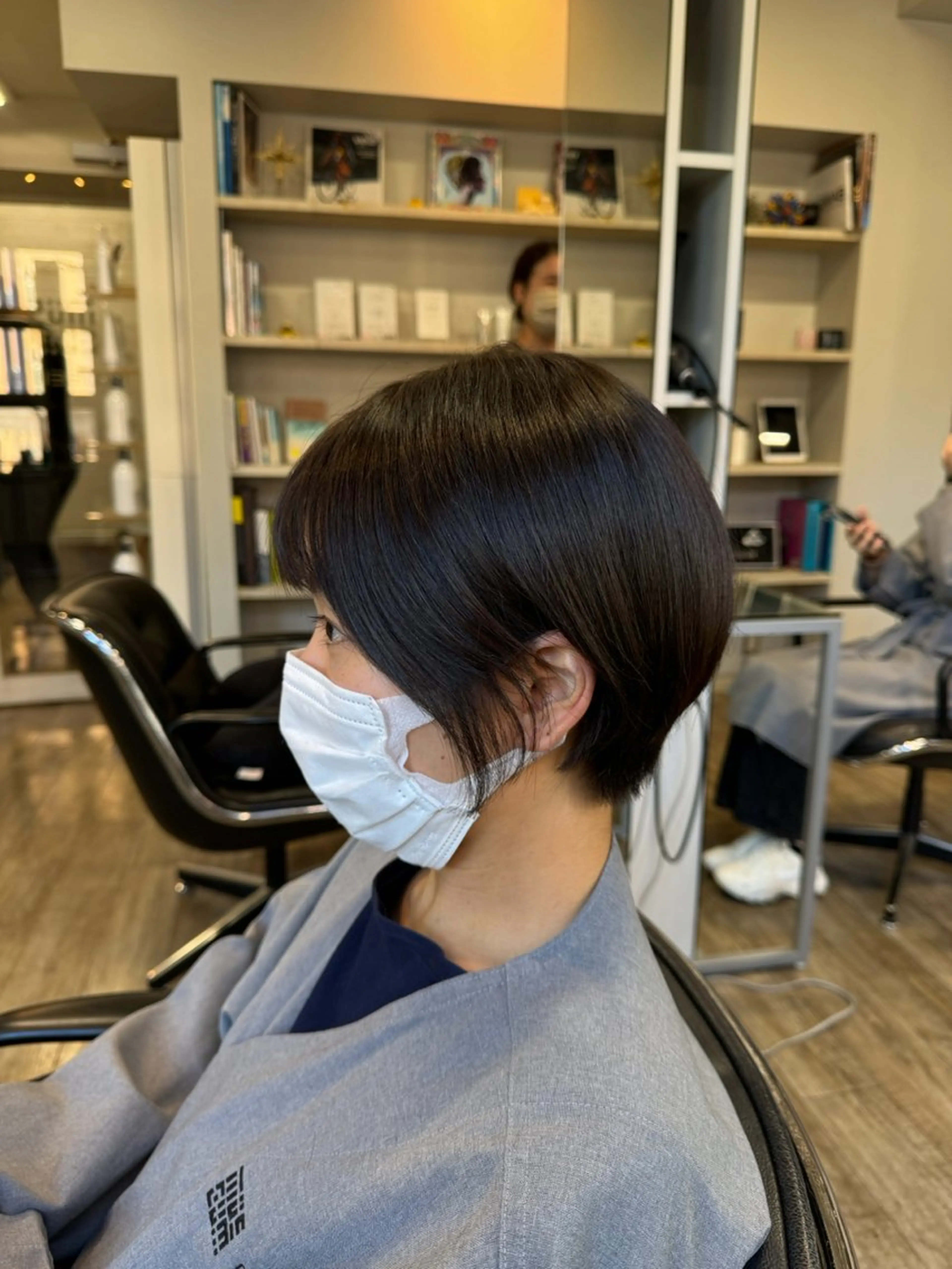 ショート 髪質改善/縮毛矯正 /美髪カラー/こてのヘアスタイル