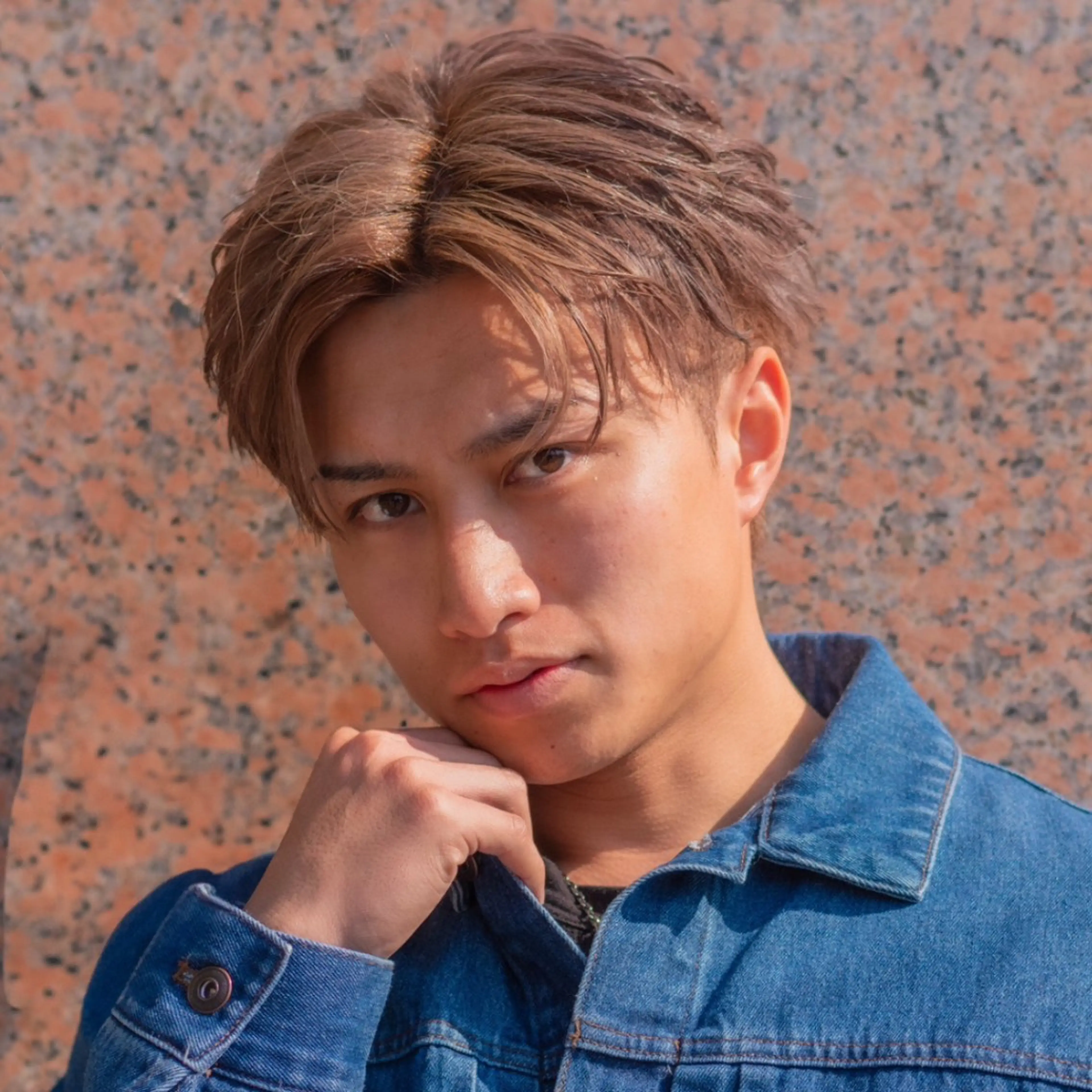 ショート カラー メンズ キッズ メンズパーマ ショートヘア ヘアカラー 鶴田 将清のヘアスタイル