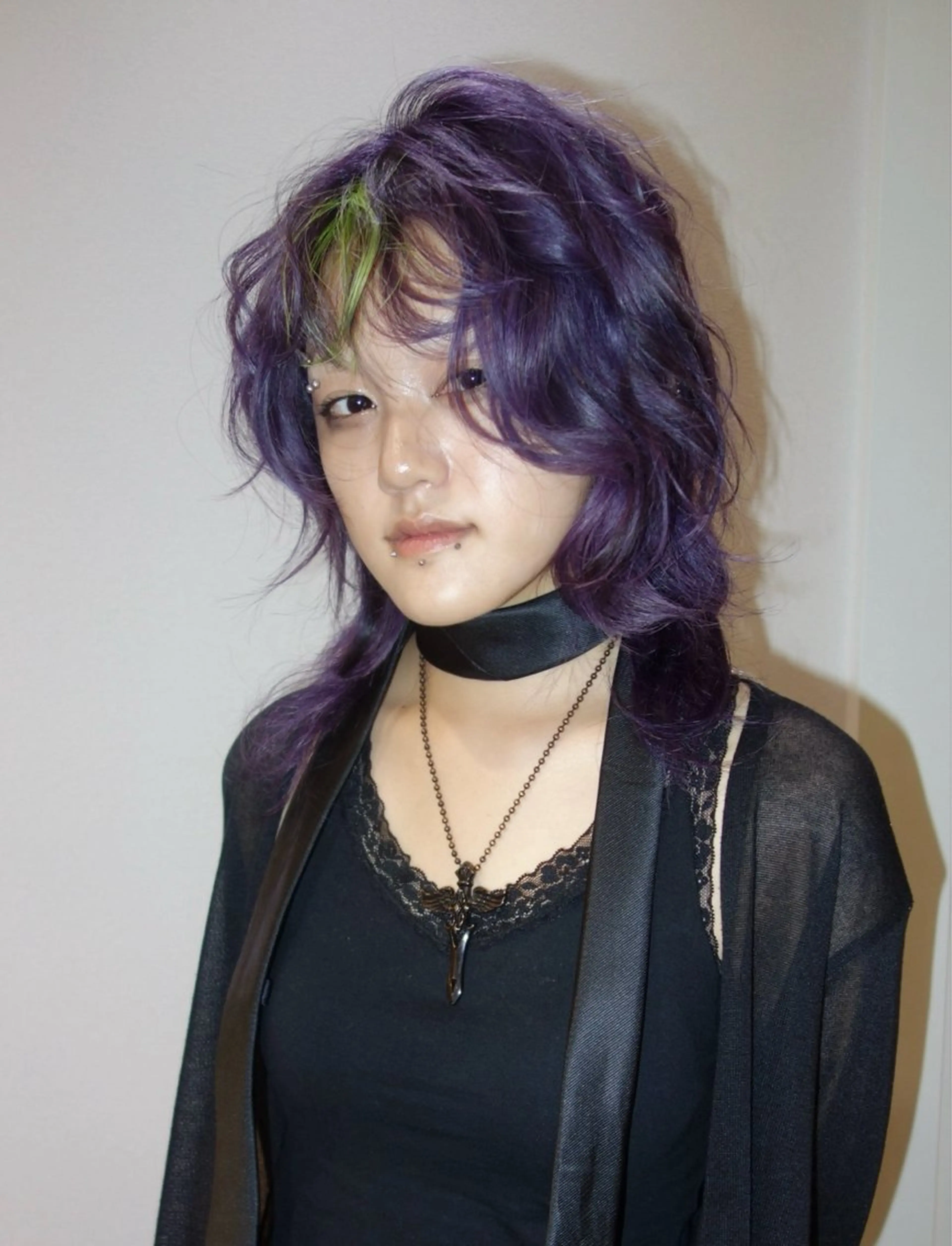 ミディアム カラー HEIMER ミカド　サトル△のヘアスタイル