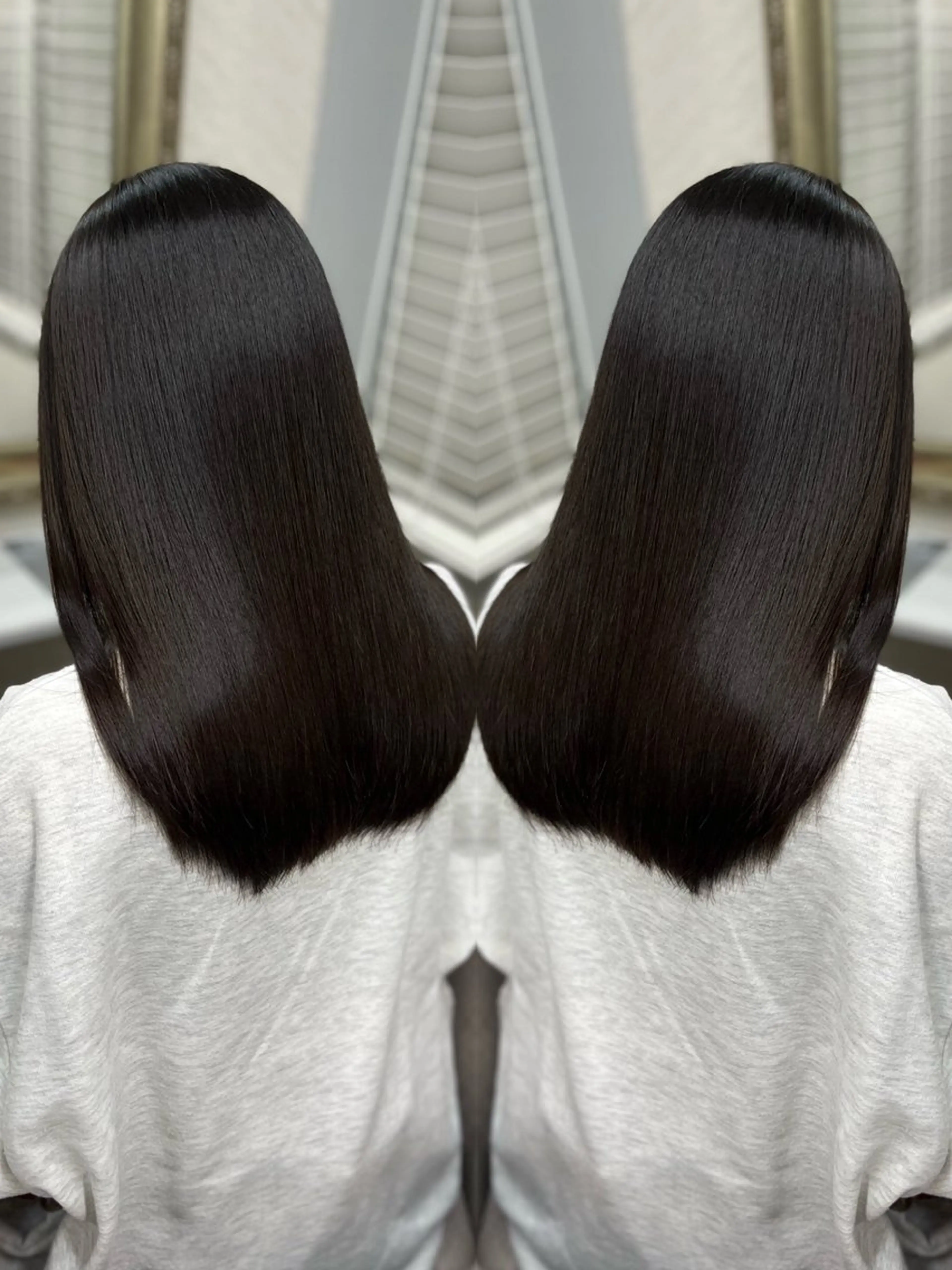 セミロング ⚜髪質改善東京 エリア1🏅マコト⚜のヘアスタイル