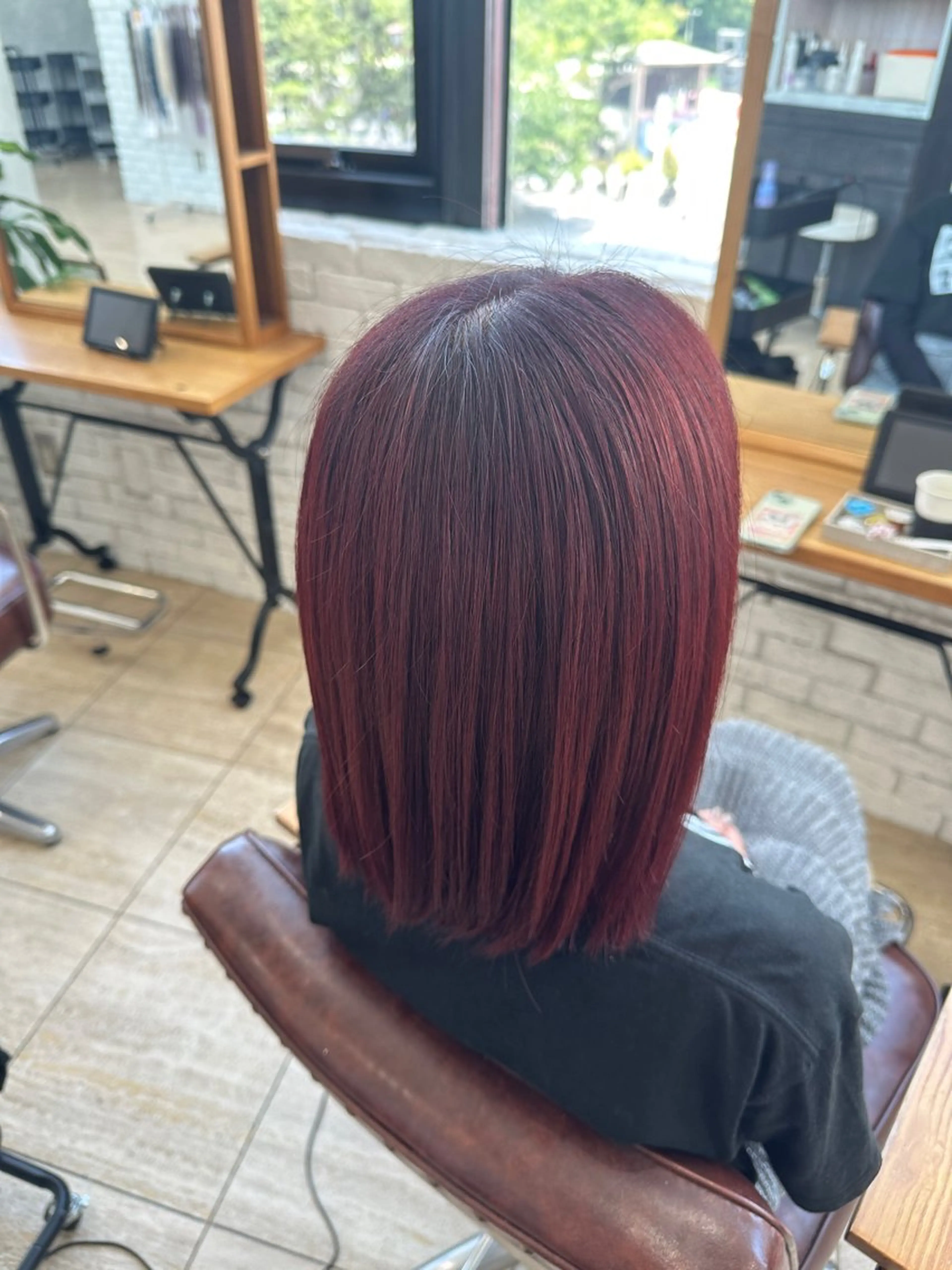 ミディアム カラー belle／ karin💠のヘアスタイル