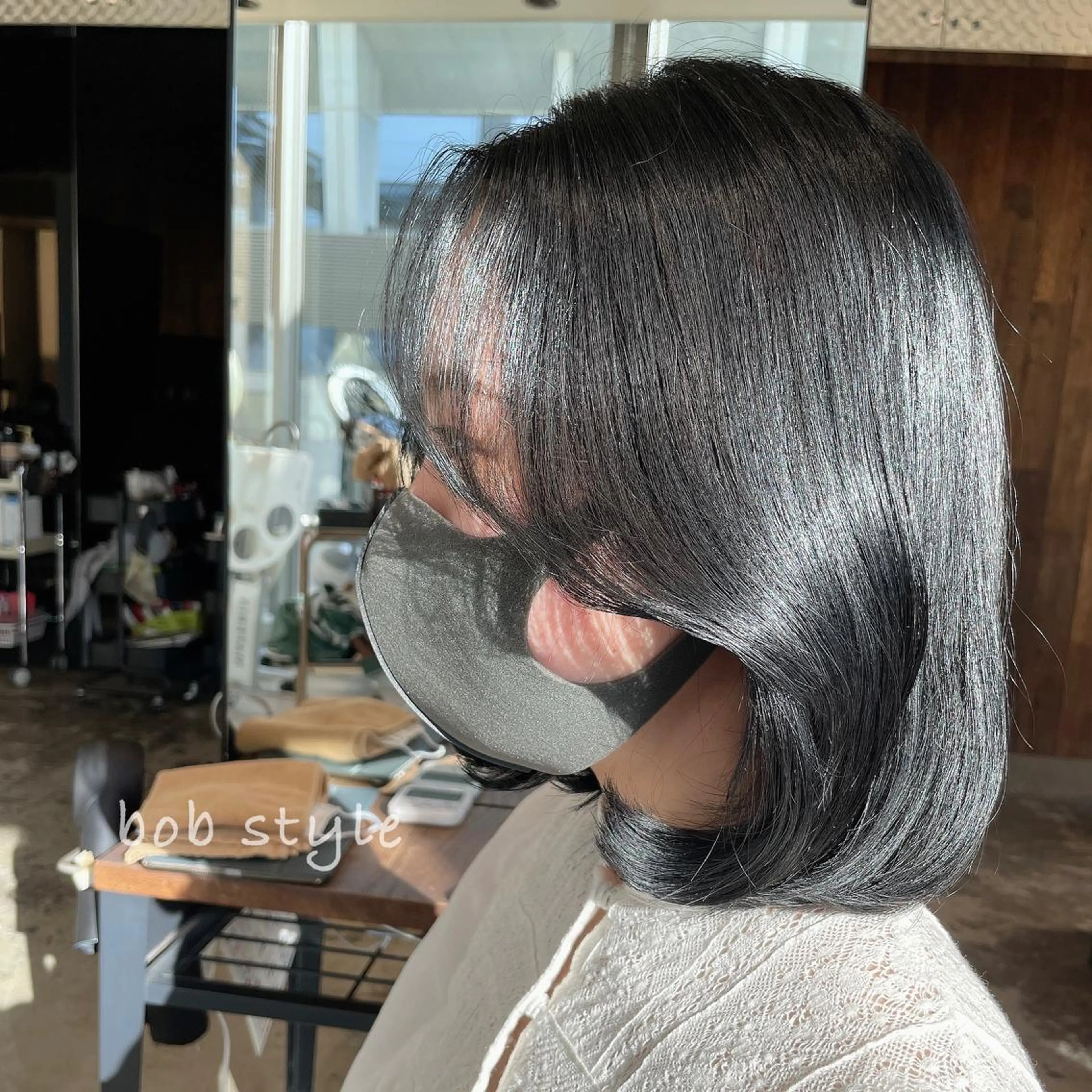 ミディアム カラー 本格韓国ヘア🇰🇷 【uni】キューさんのヘアスタイル