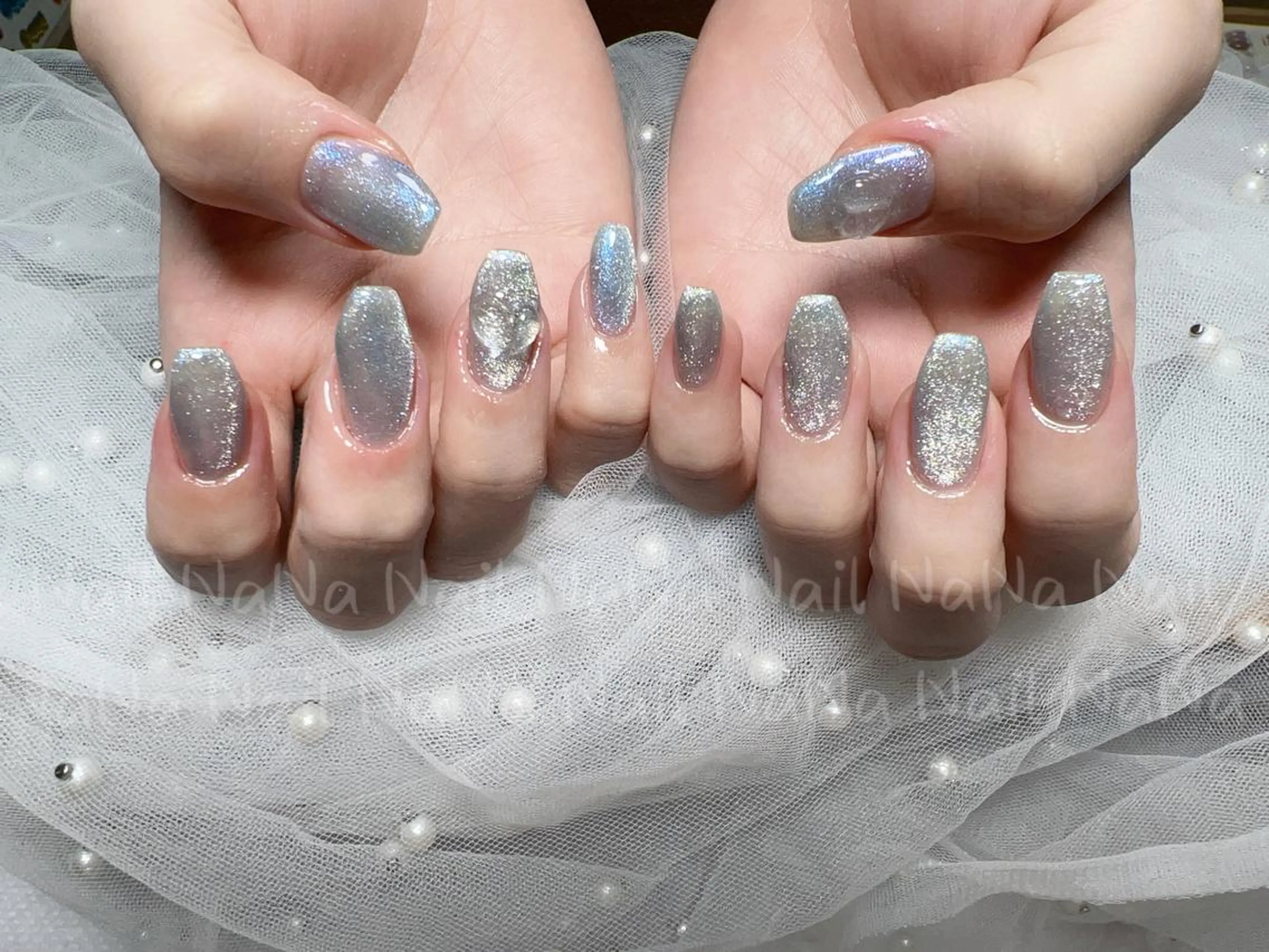 ミディアム カラー ネイル ハンドネイル Nail NaNaのネイルデザイン