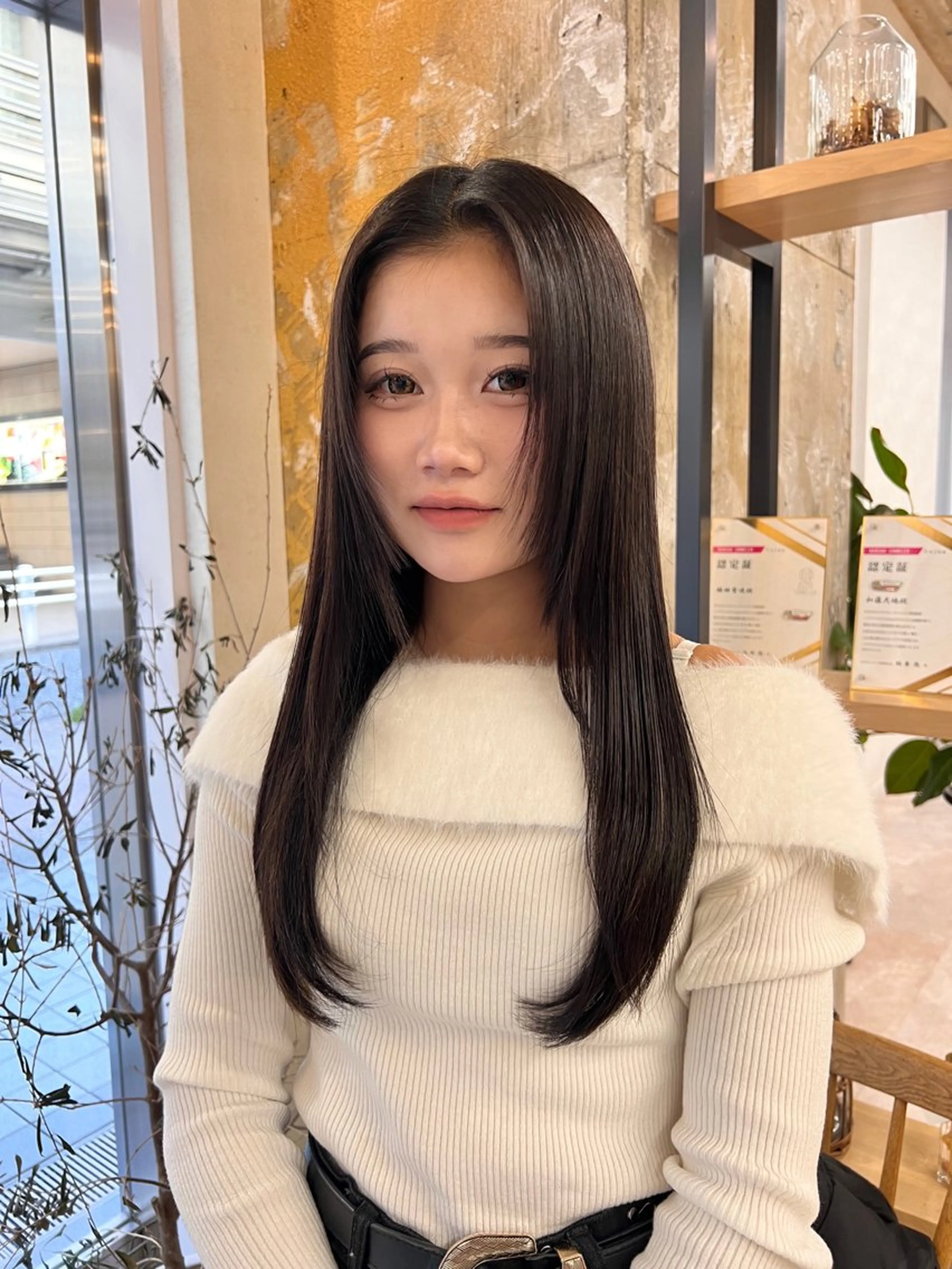 ロング 髪質改善/レイヤー 暖色/shiinaのヘアスタイル