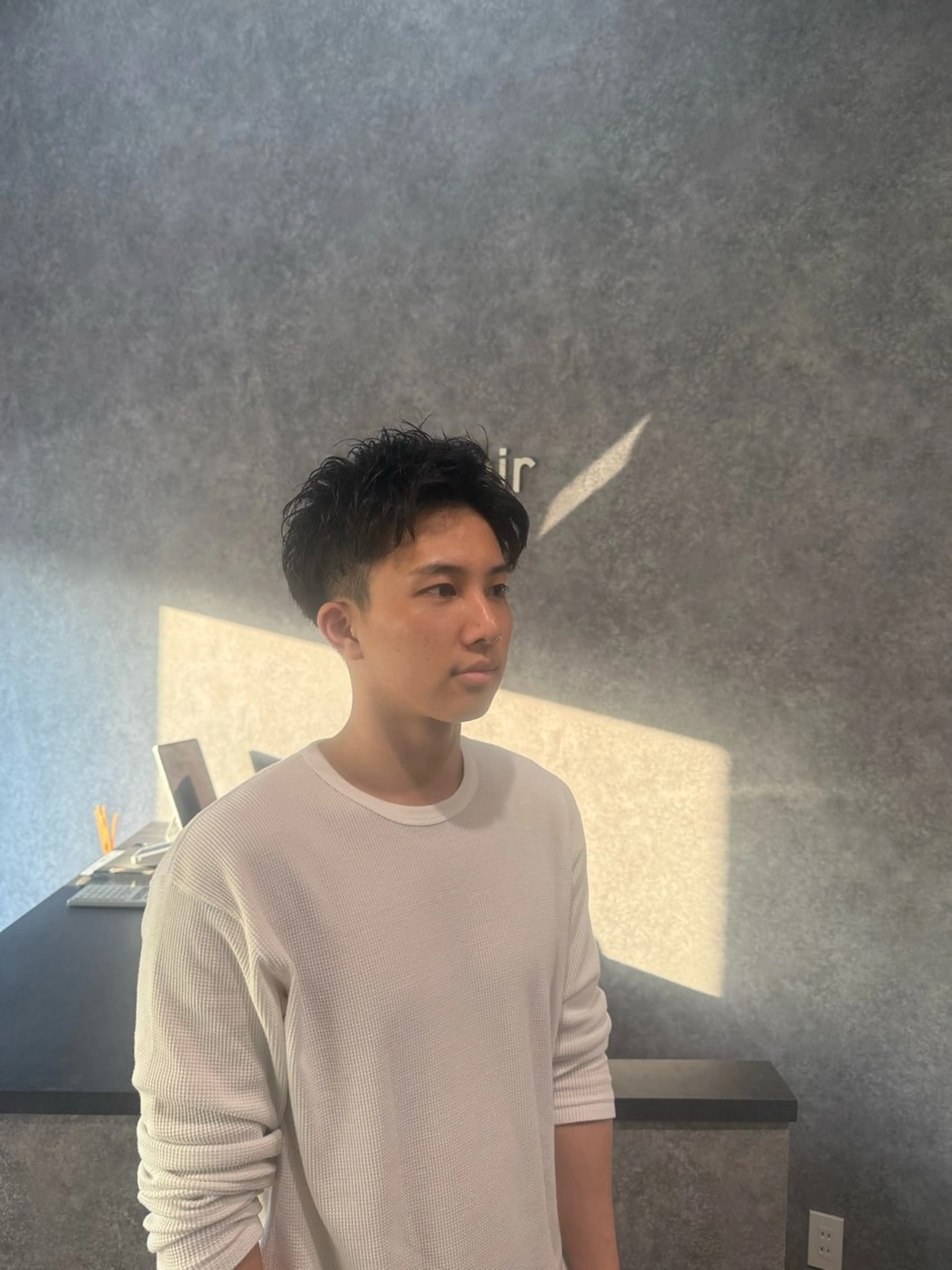 ショート ショートヘア カット 野上 晃生のヘアスタイル