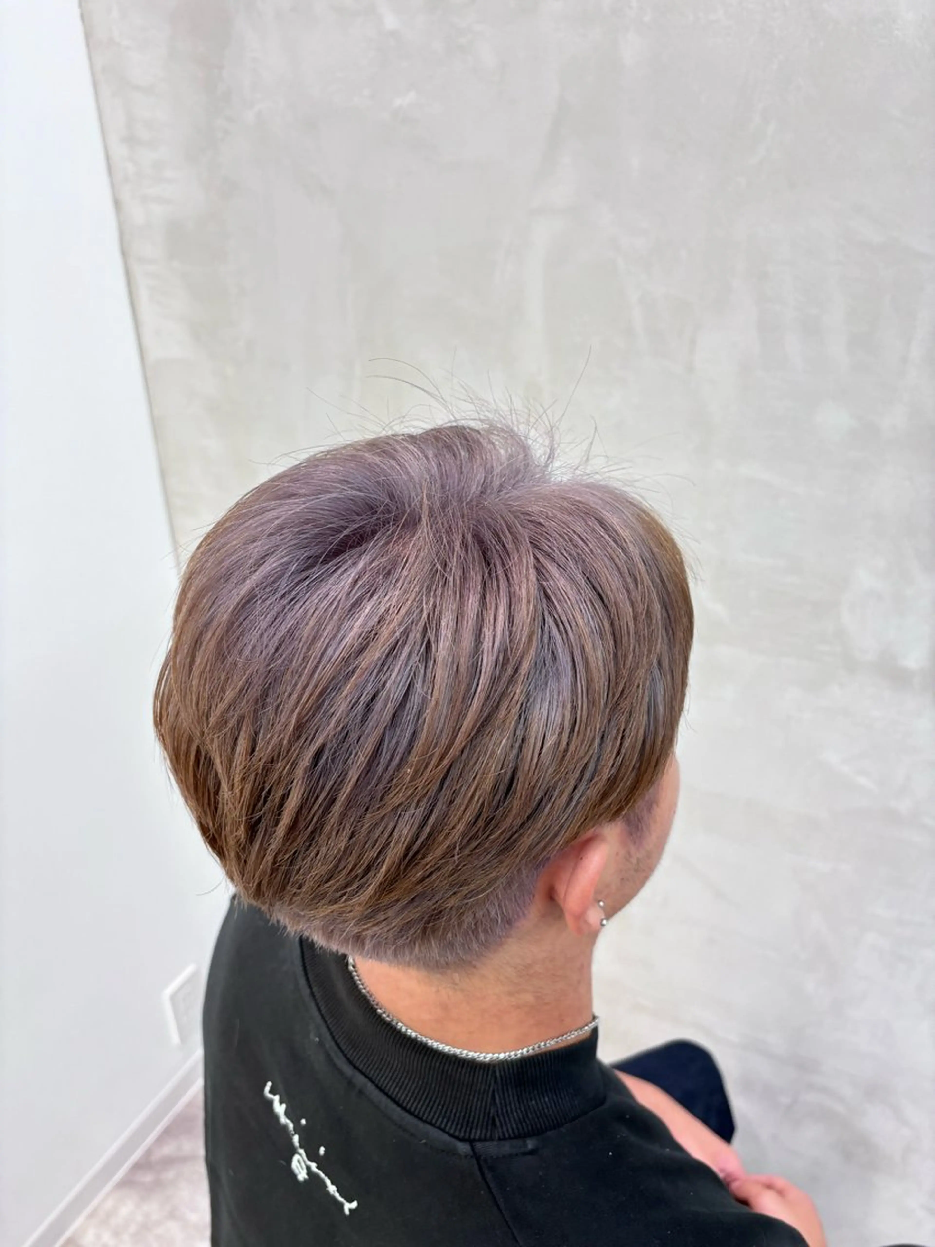 ショート ヘアカラー ALLY所属・🫧透明感カラー🫧 AYANAのヘアスタイル