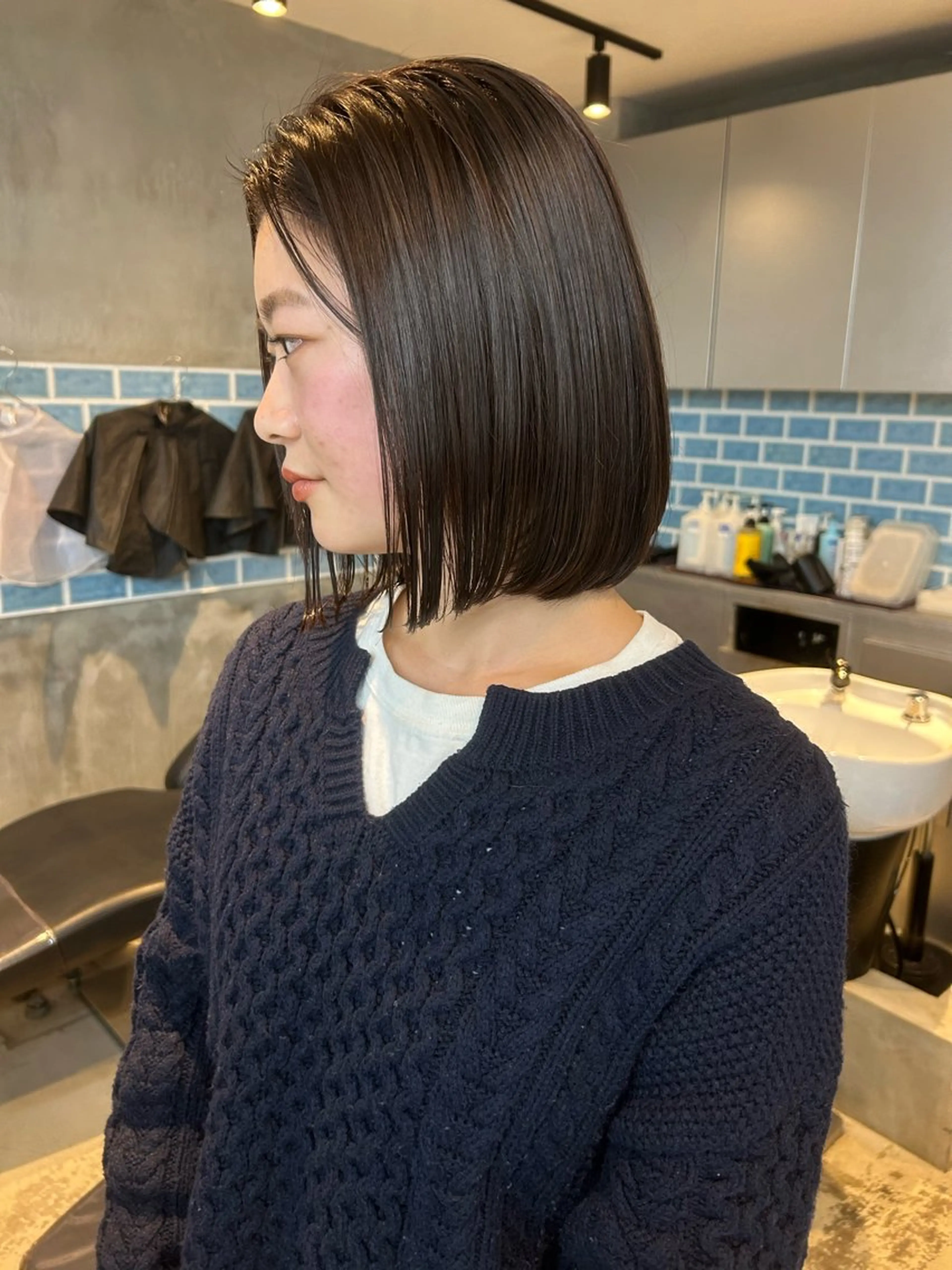 ショート カラー 似合わせカット✂︎ りょお🫧のヘアスタイル