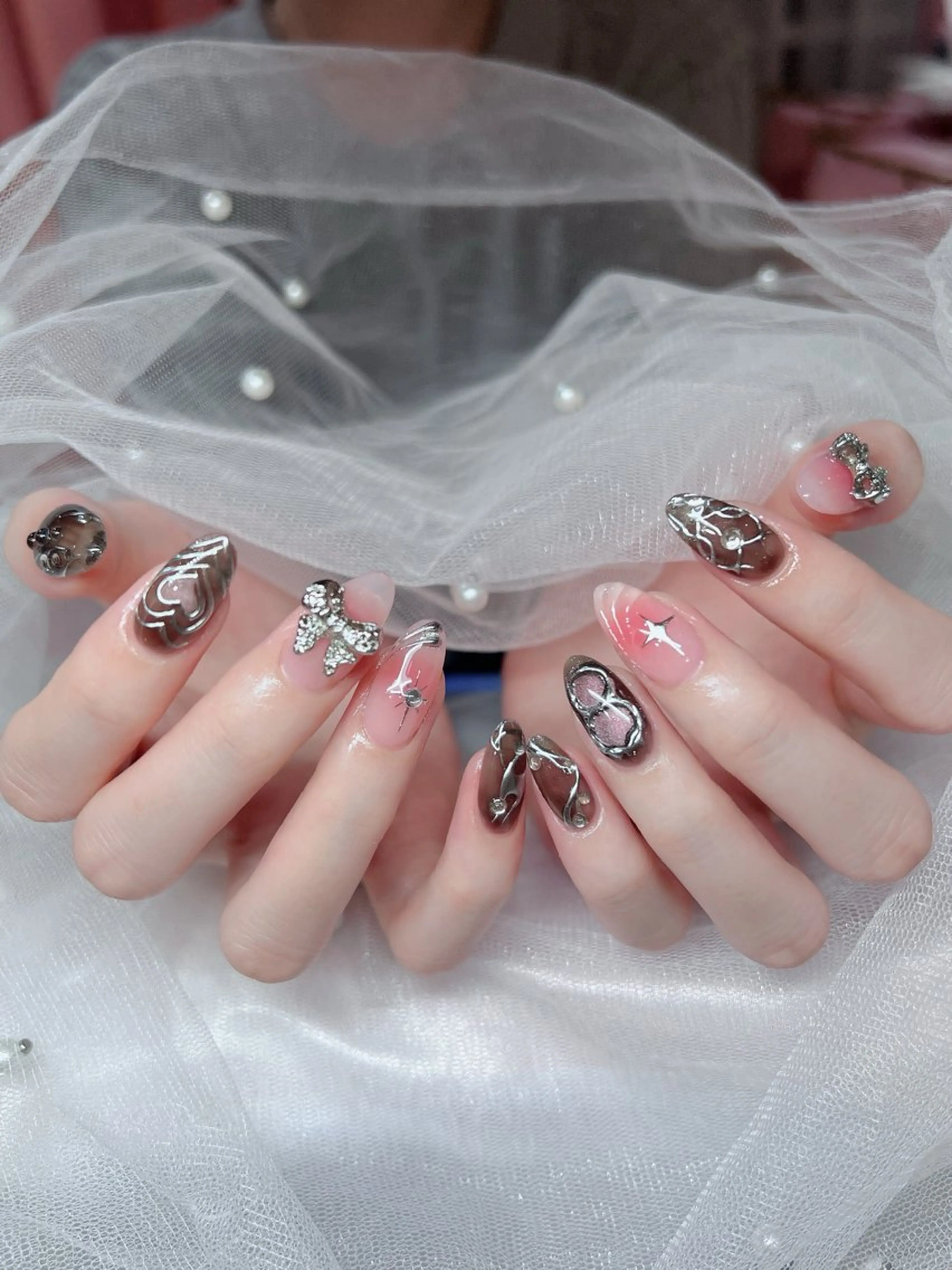 ネイル ハンドネイル 🎀Lilla💎 Nail Salonのネイルデザイン