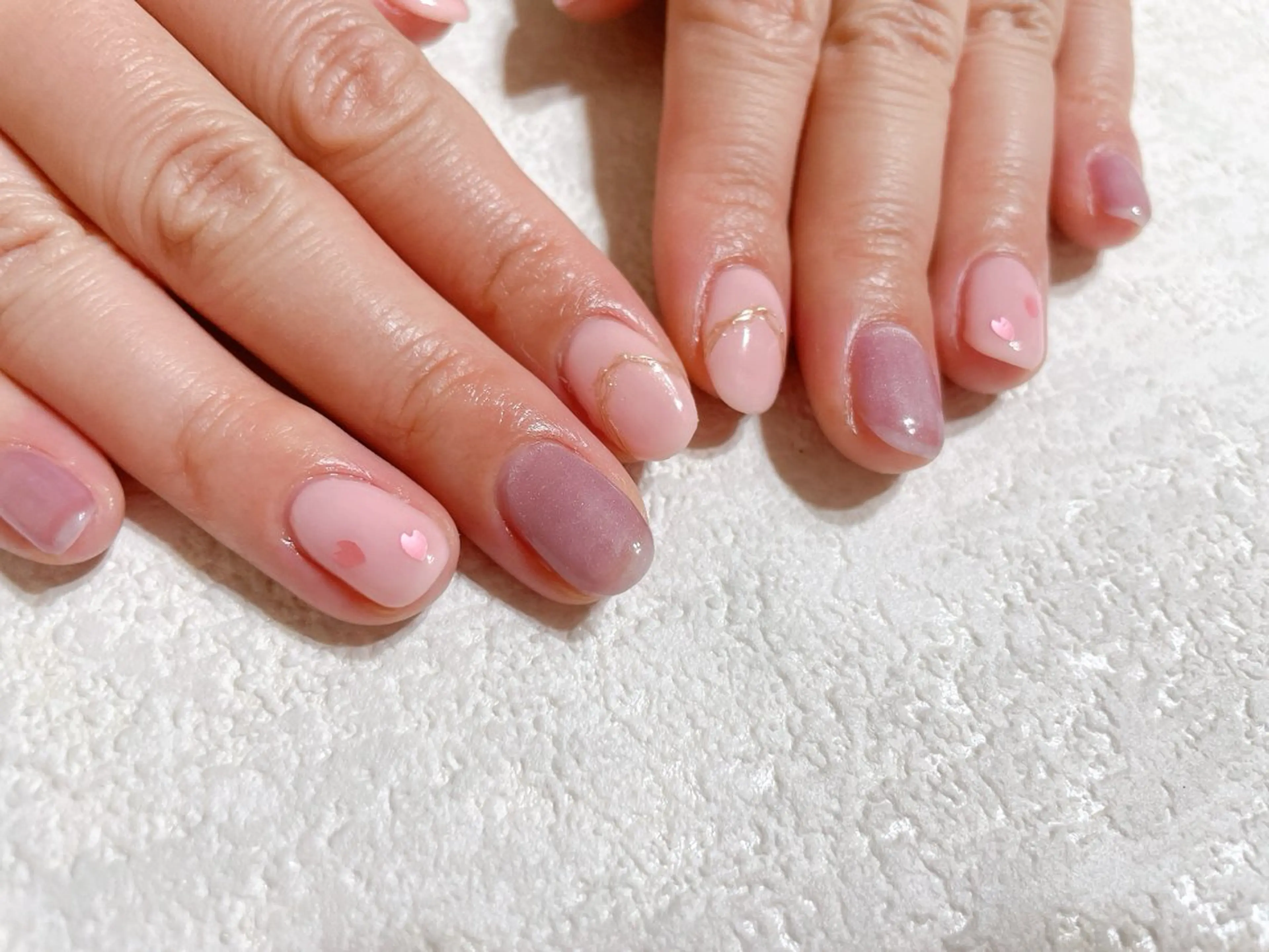 ネイル ジェルネイル メンズネイル パラジェル 春ネイル ワンホンネイル ハンドネイル kikinail 溝の口のネイルデザイン