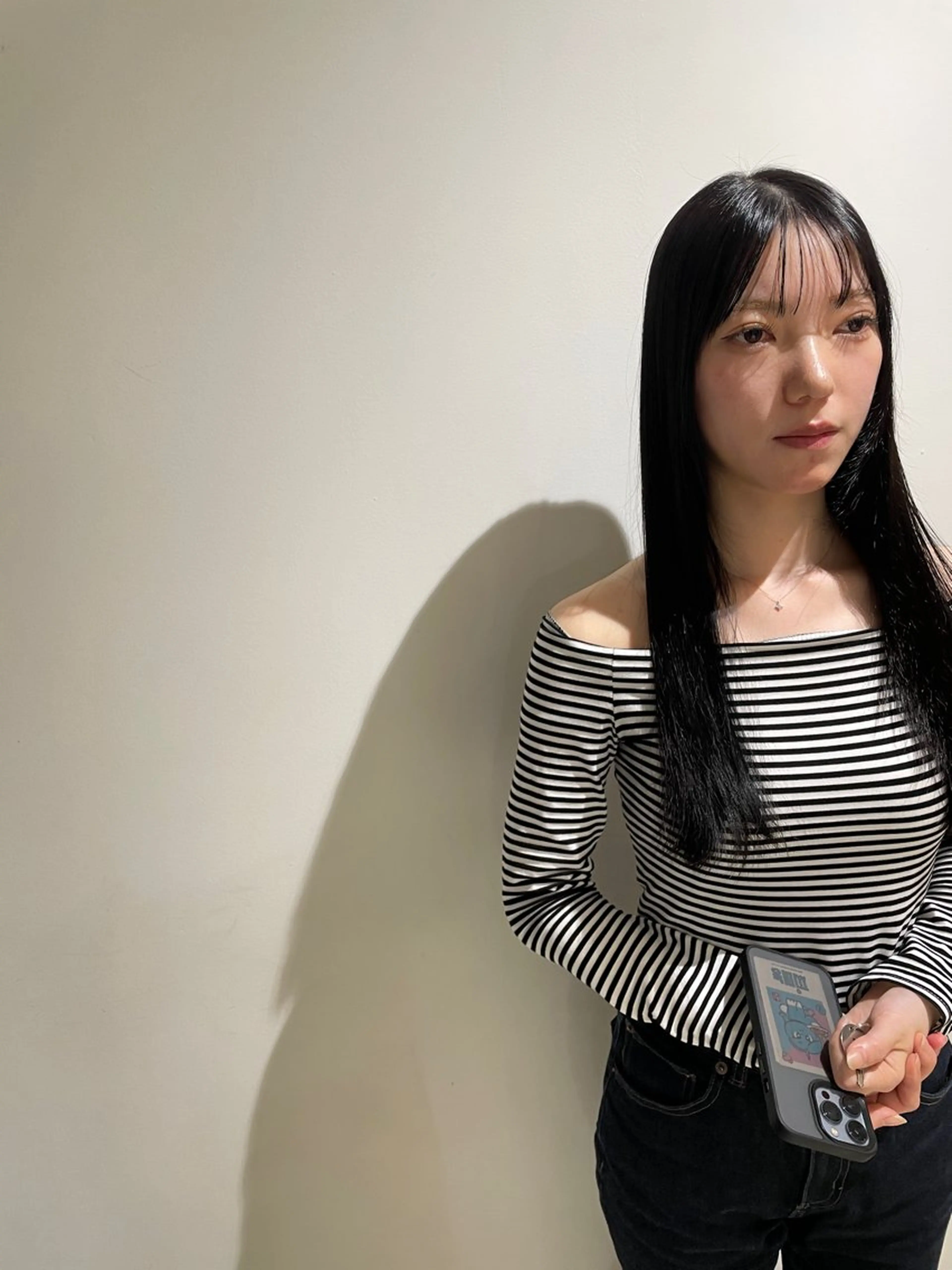 ロング 縮毛矯正 トリートメント カット 縮毛矯正 トリートメント 🌫️縮毛矯正/髪質 改善/ゆずる🌫️のヘアスタイル