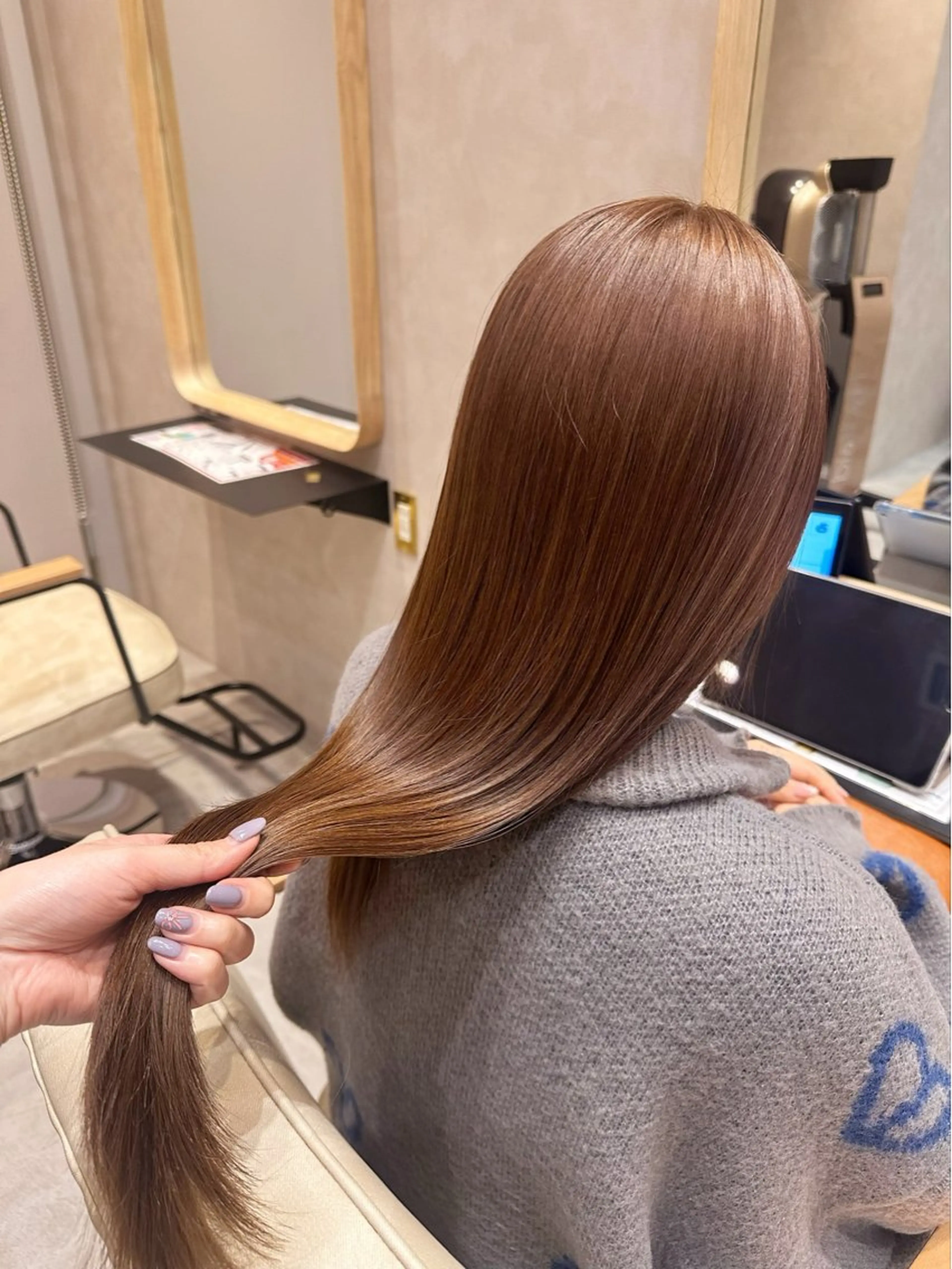 ロング カラー 越後 遥/ 透明感カラー🪞🤍のヘアスタイル