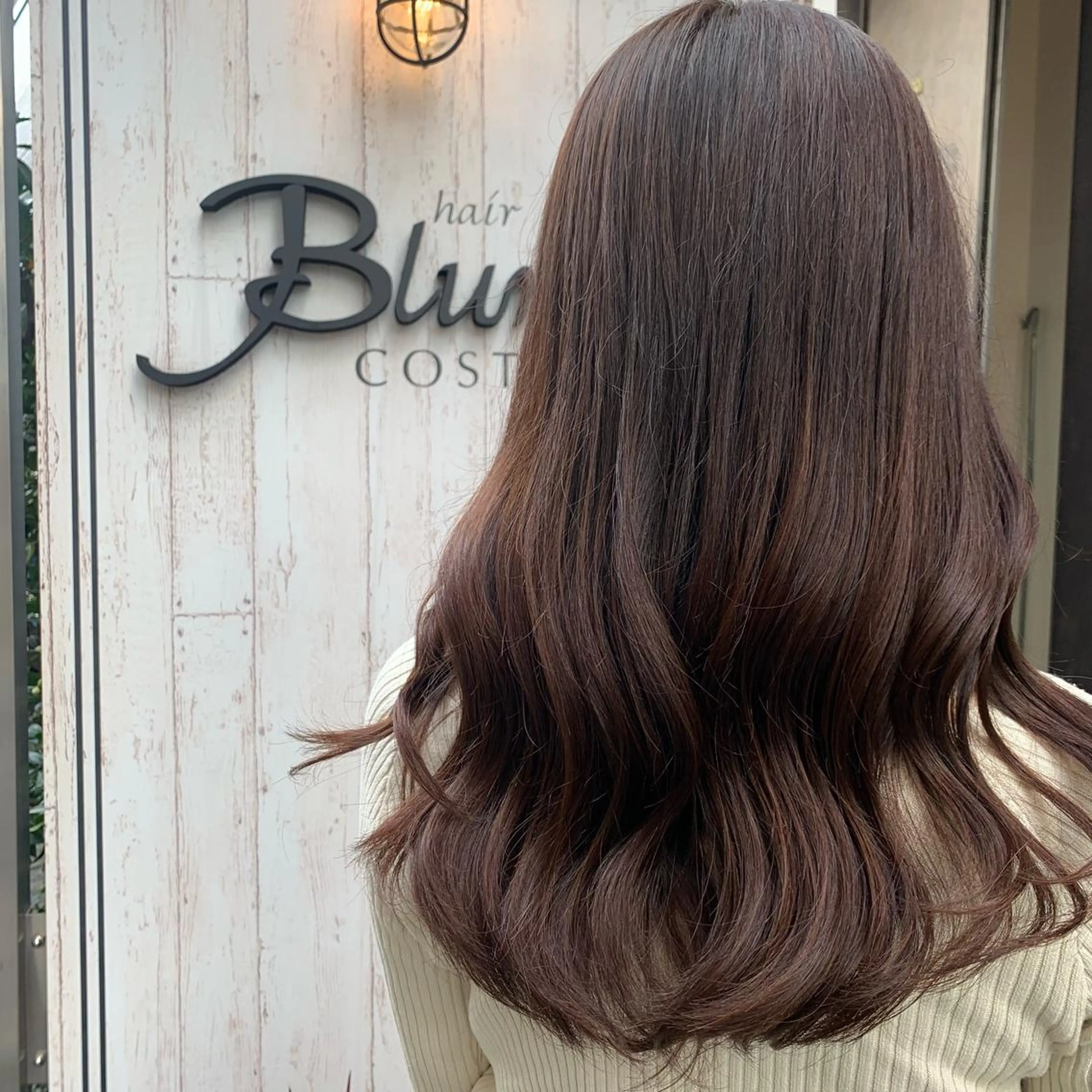 ロング LinQ所属・はしもと ゆうりのヘアスタイル