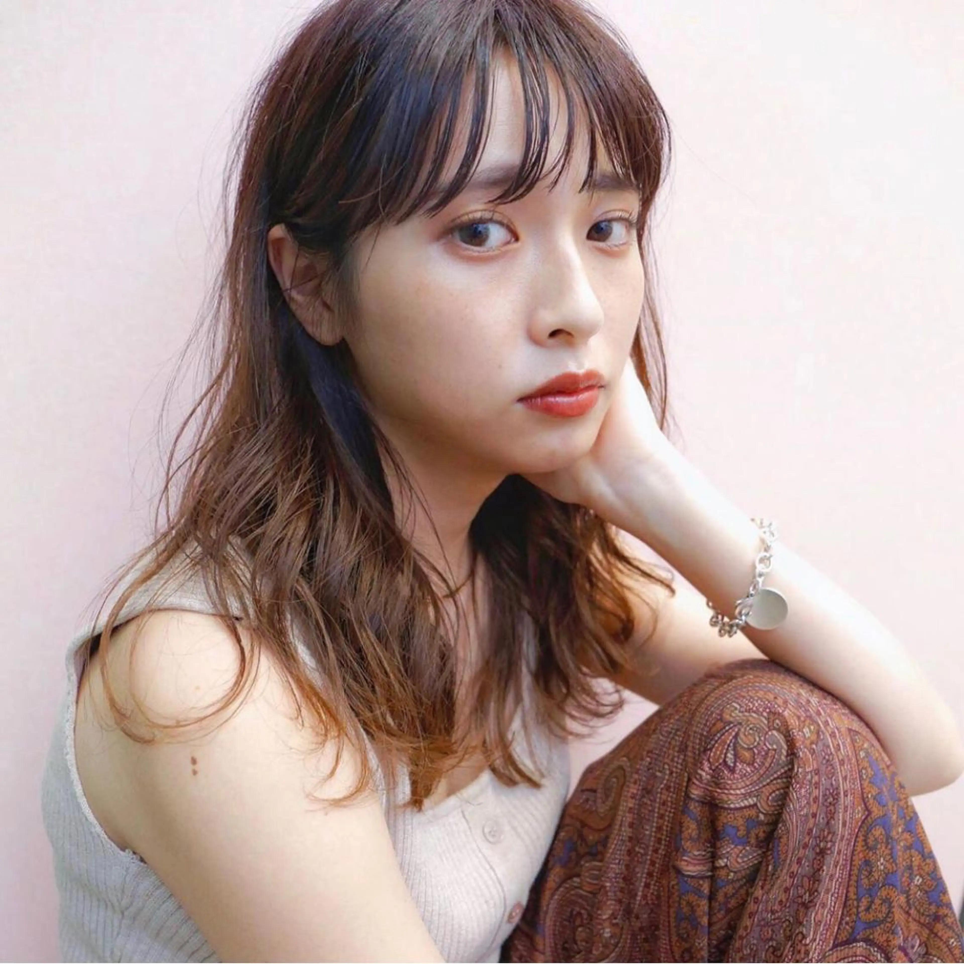 ミディアム カラー 似合わせショート kengoのヘアスタイル