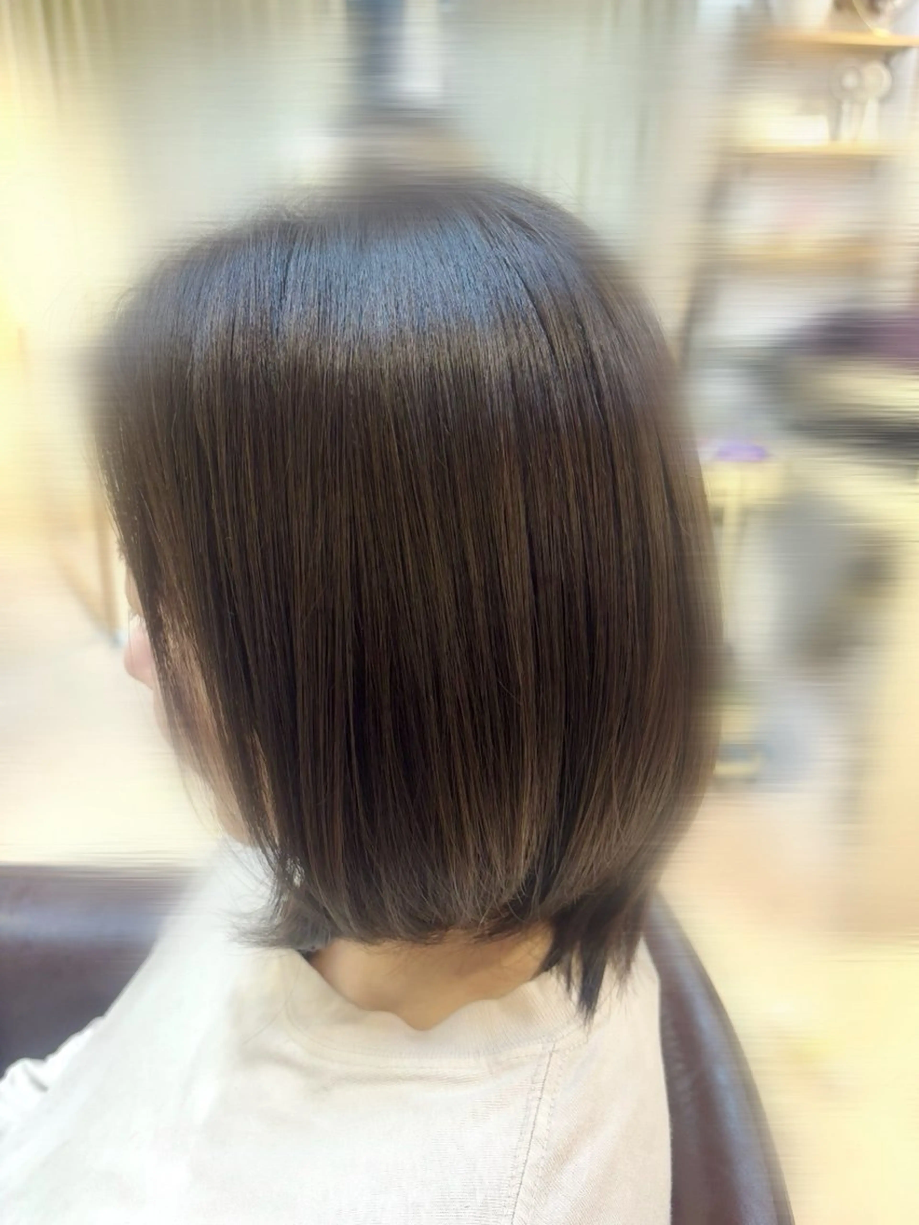 カラー アッシュ 透明感カラー グレージュ のぞみ/透明感カラー /トリートメントのヘアスタイル