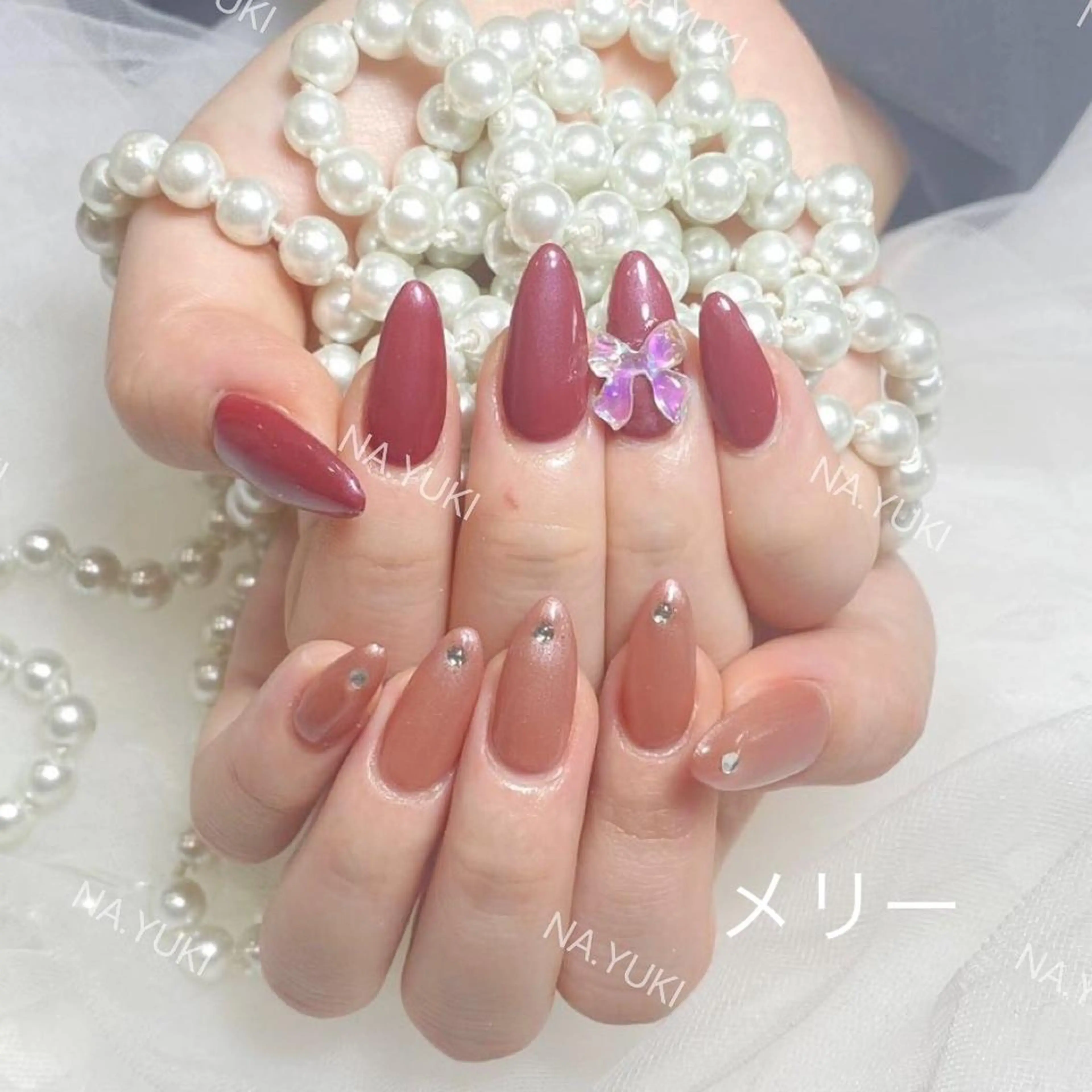 ネイル ハンドネイル ハンドケア ✨NA.YUKI ナユキ✨のネイルデザイン