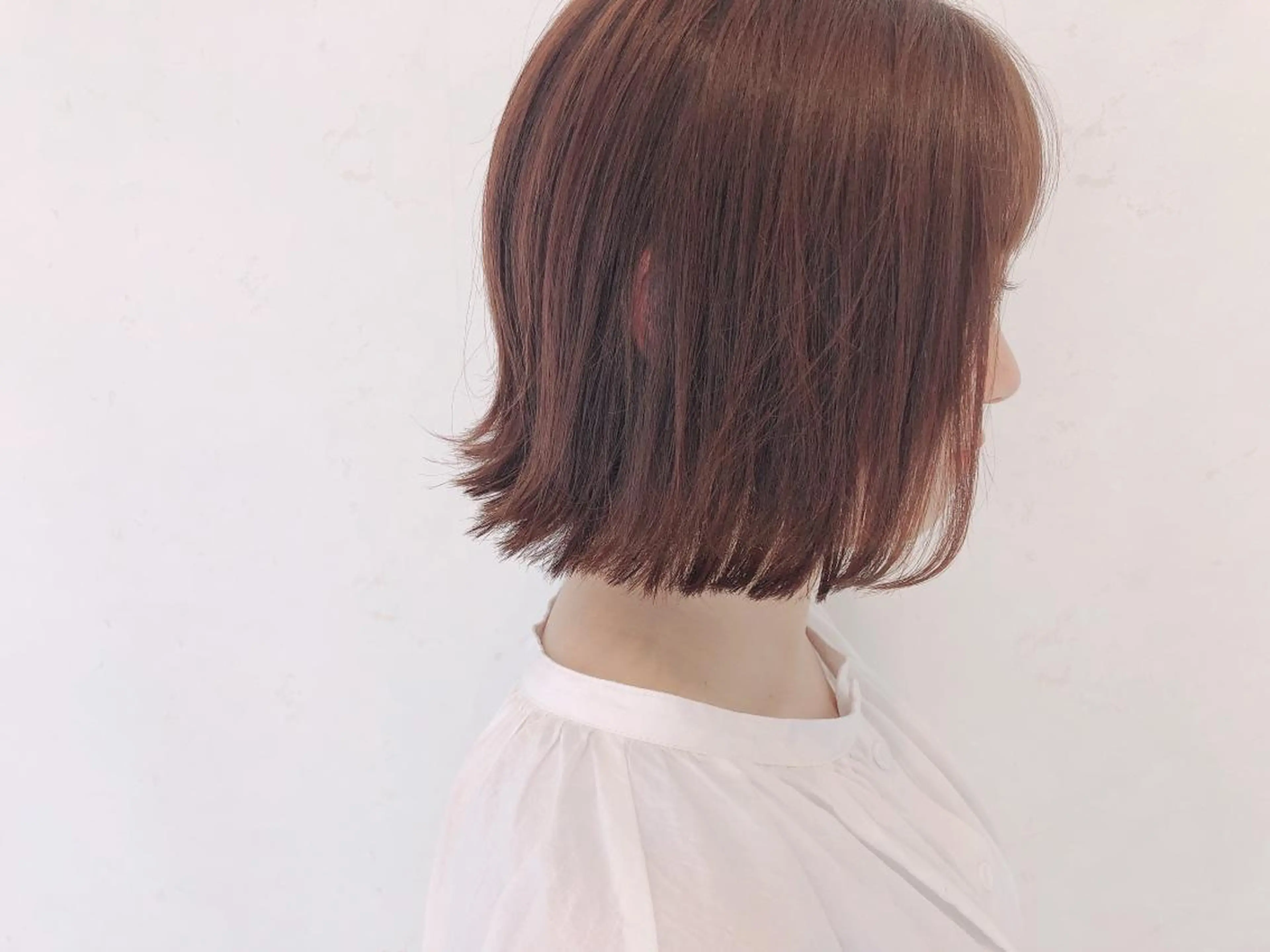 ミディアム カラー 伊藤 さやかのヘアスタイル